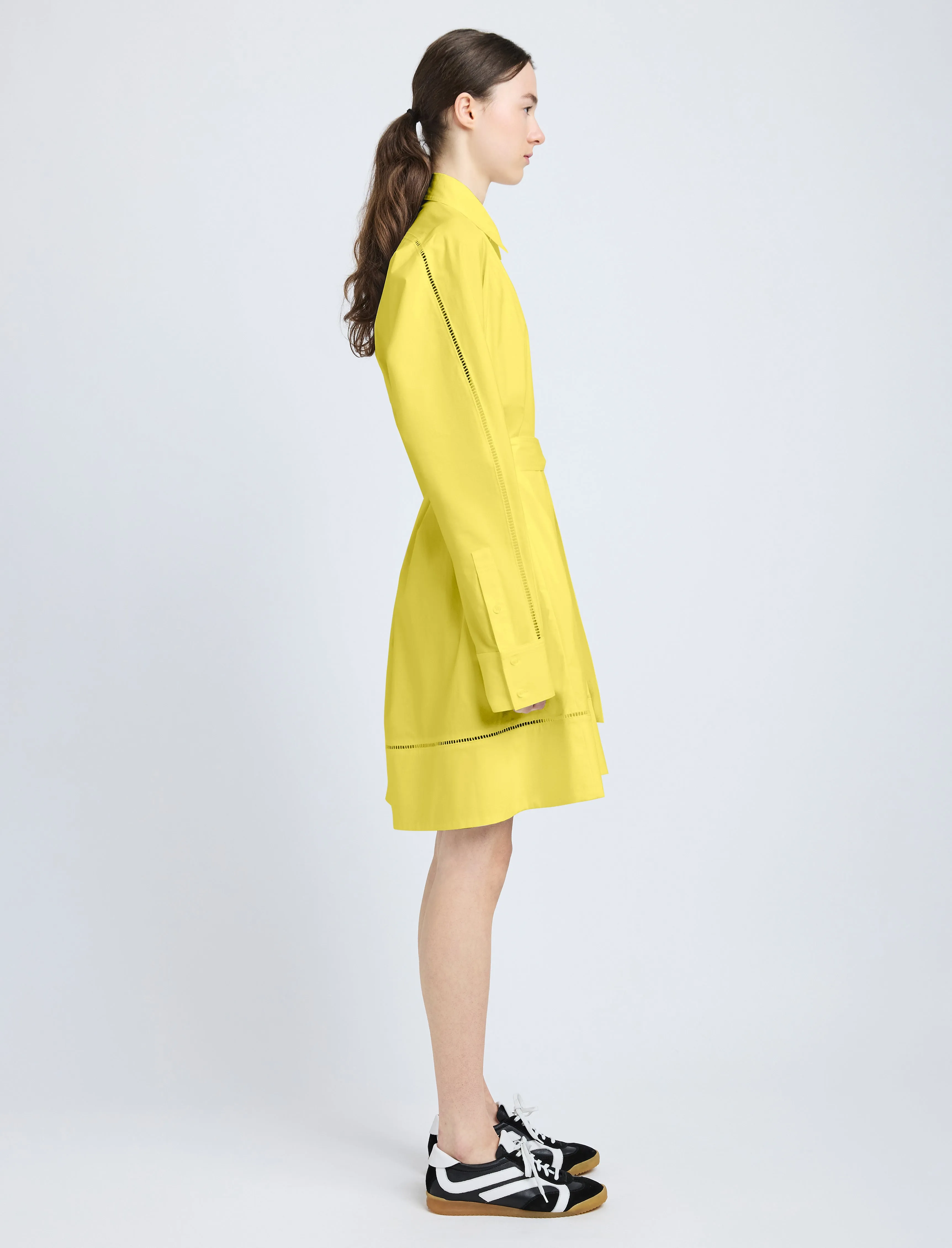 Sammy Dress in Eco Cotton Poplin sold by Proenza Schouler product image thumbnail 3