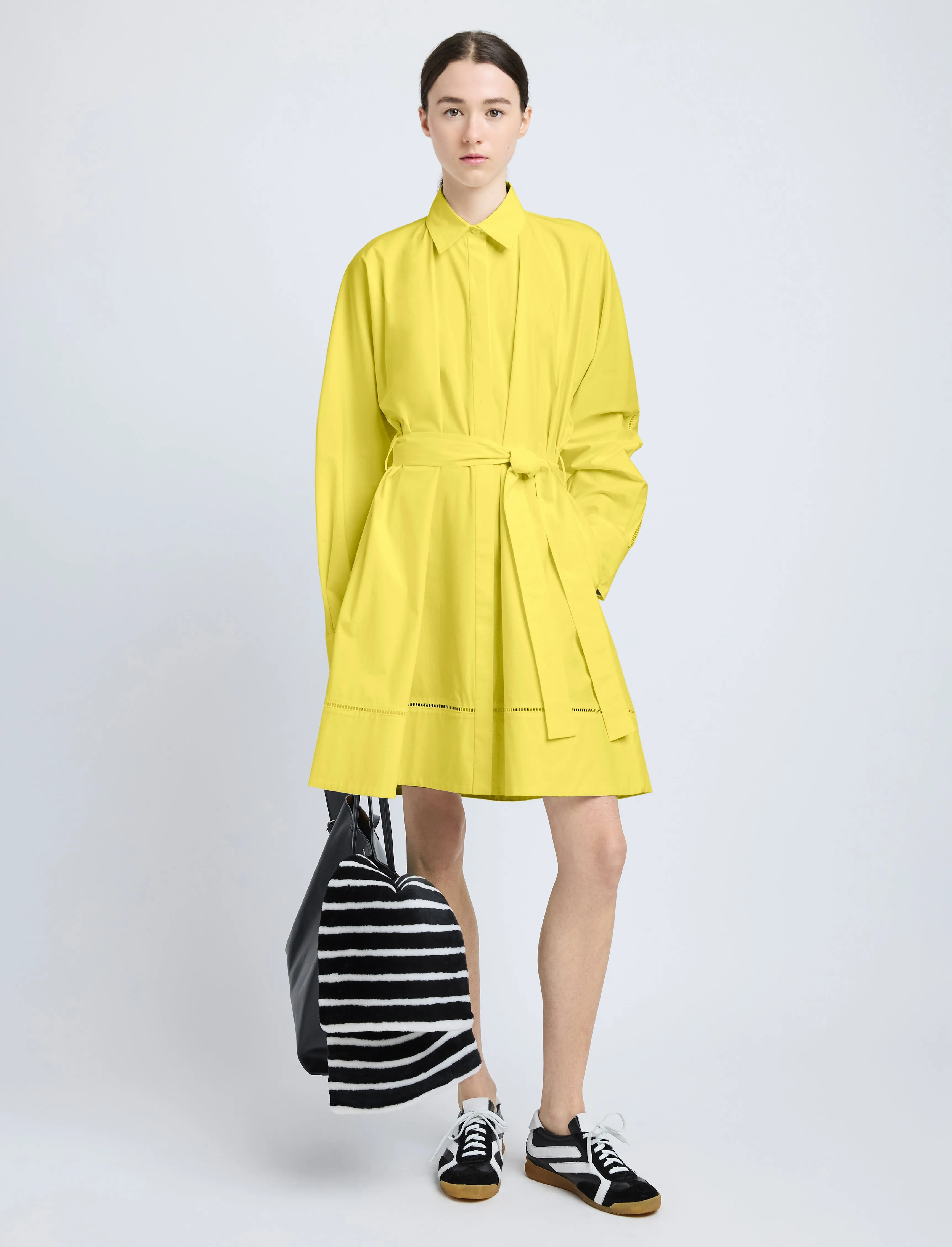 Sammy Dress in Eco Cotton Poplin sold by Proenza Schouler product image thumbnail 2