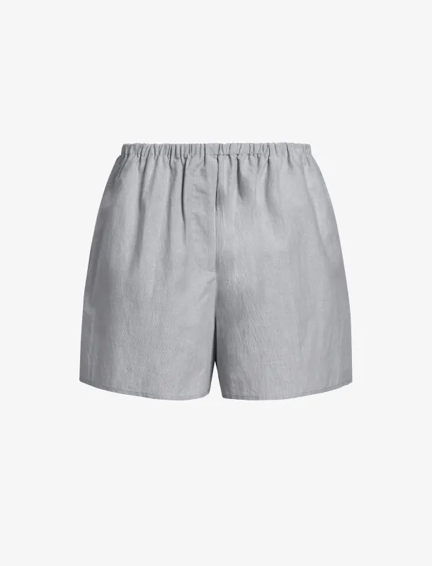 Jana Short in Linen Shirting sold by Proenza Schouler