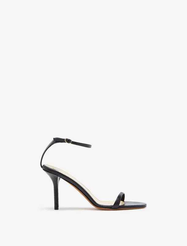 Slash Ankle Strap Sandals in Capretto Leather made by Proenza Schouler