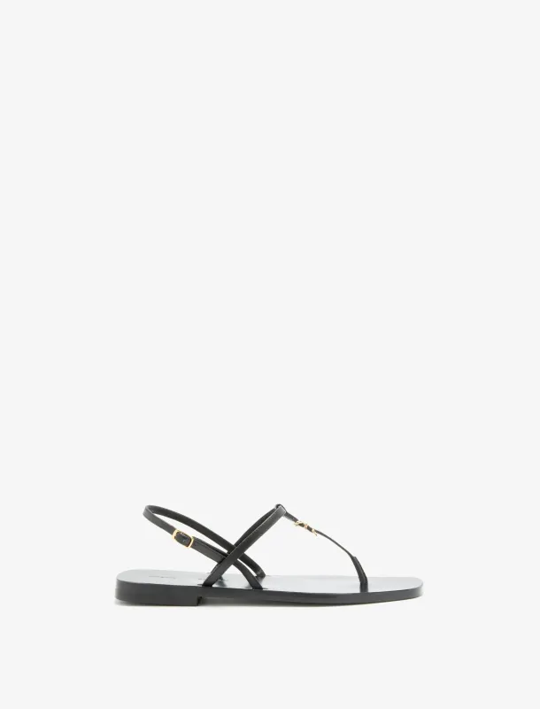 Monogram T Strap Sandals sold by Proenza Schouler