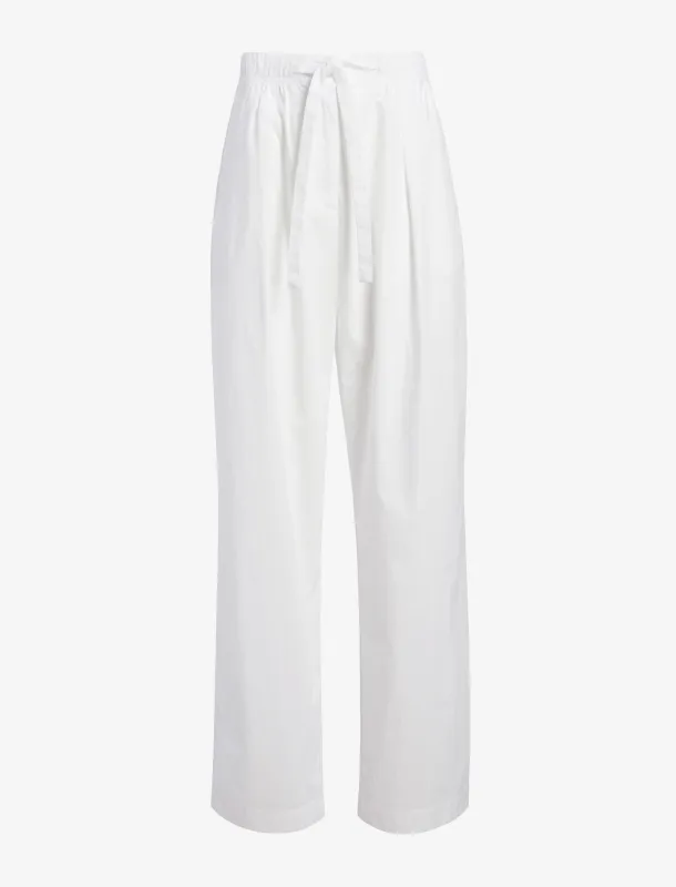 Barrett Pant in Stretch Poplin made by Proenza Schouler