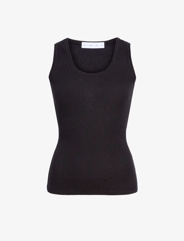Jessa Tank Top in Twisted Rib sold by Proenza Schouler