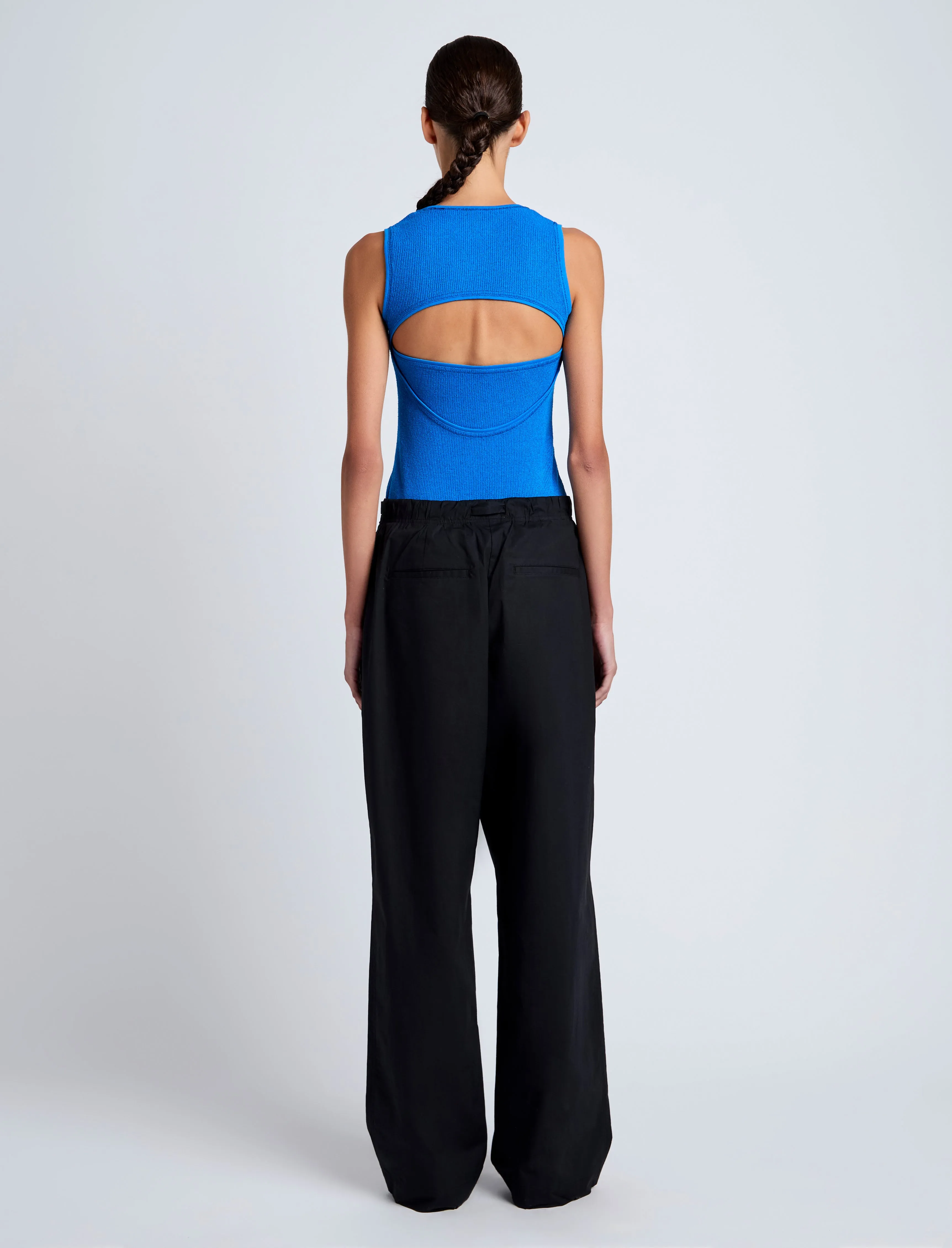 Barrett Pant in Stretch Poplin sold by Proenza Schouler product image thumbnail 4