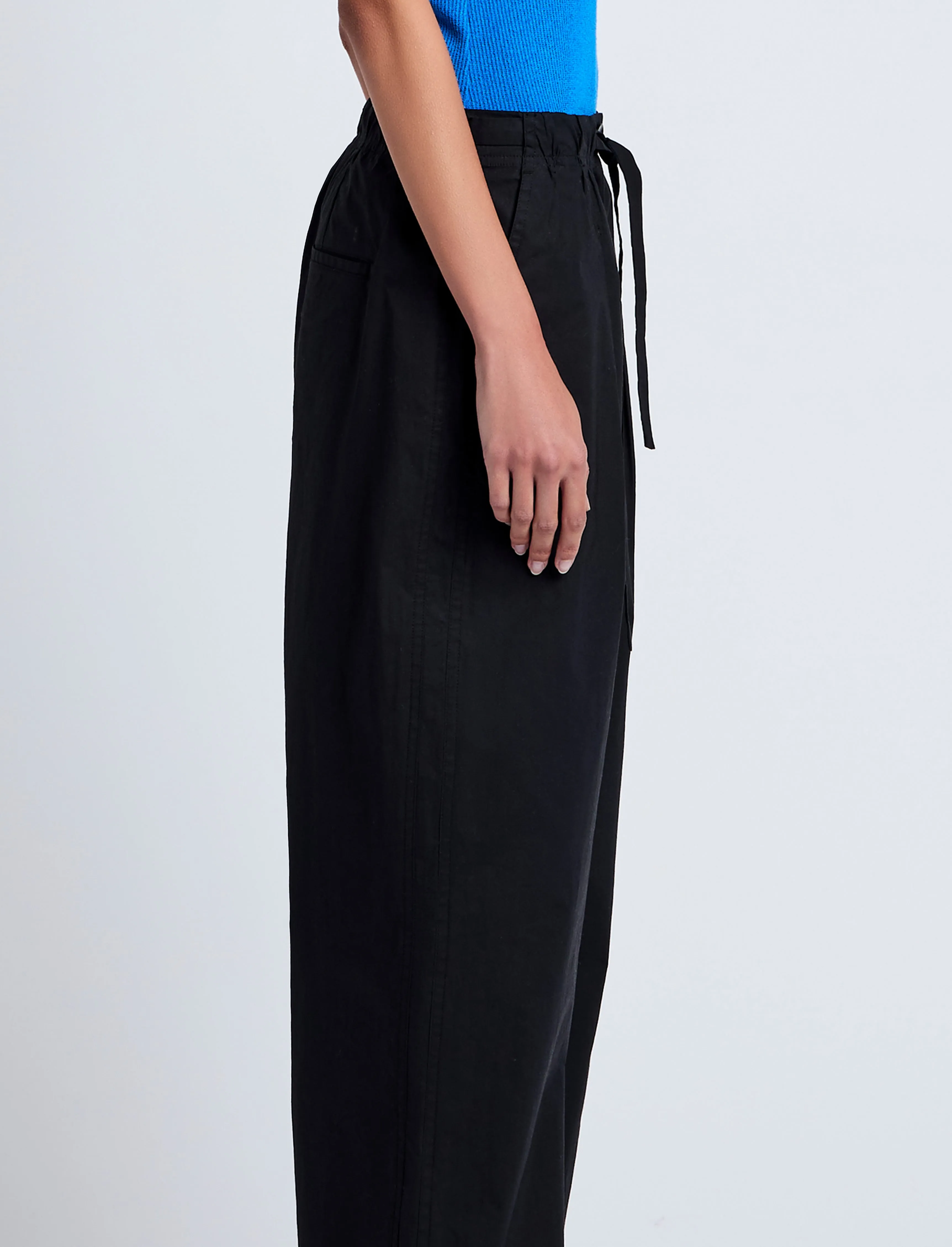 Barrett Pant in Stretch Poplin sold by Proenza Schouler product image thumbnail 5