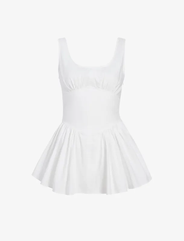 Bader Top in Stretch Poplin made by Proenza Schouler