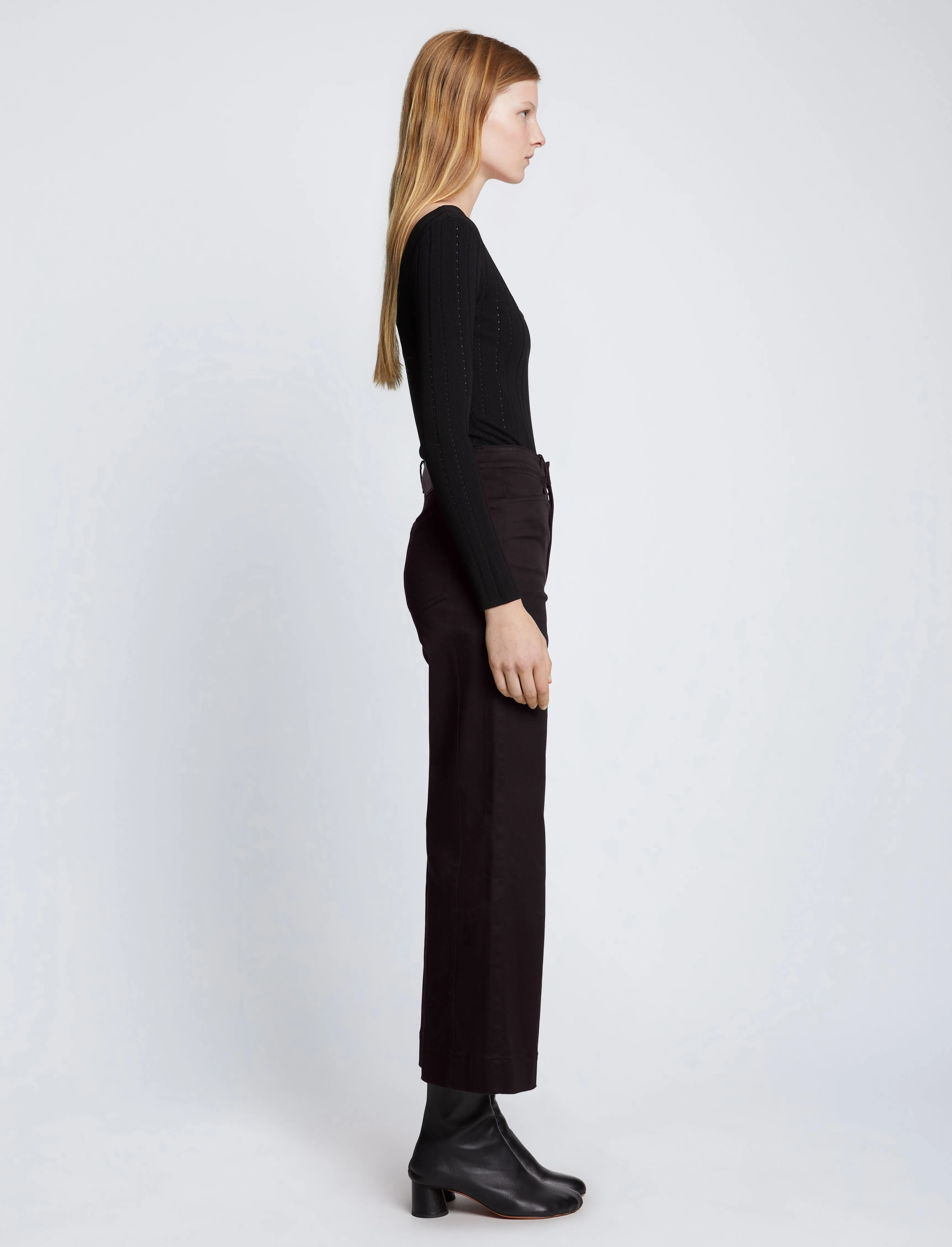 Sadie Pant in Cotton Twill sold by Proenza Schouler product image thumbnail 3