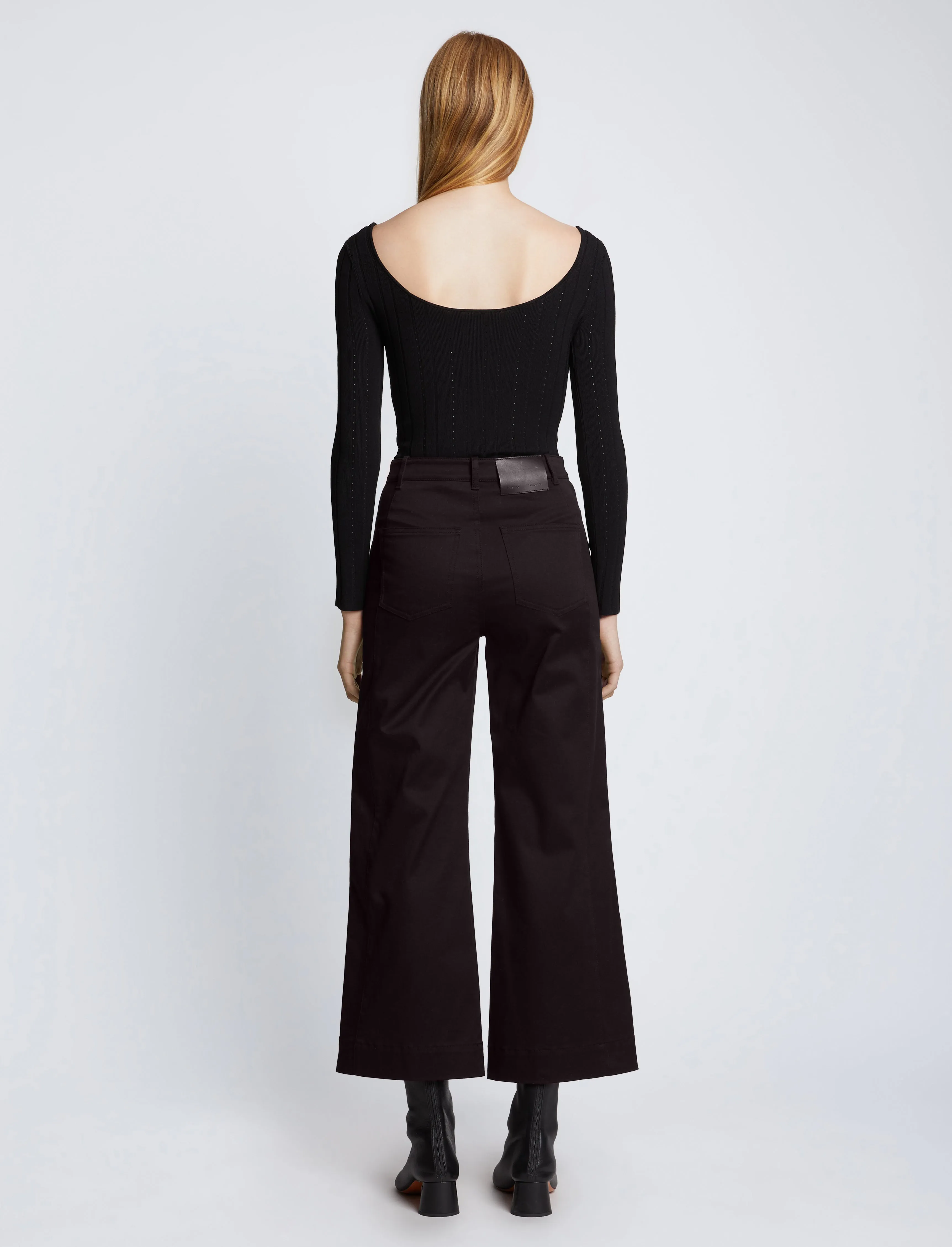 Sadie Pant in Cotton Twill sold by Proenza Schouler product image thumbnail 4
