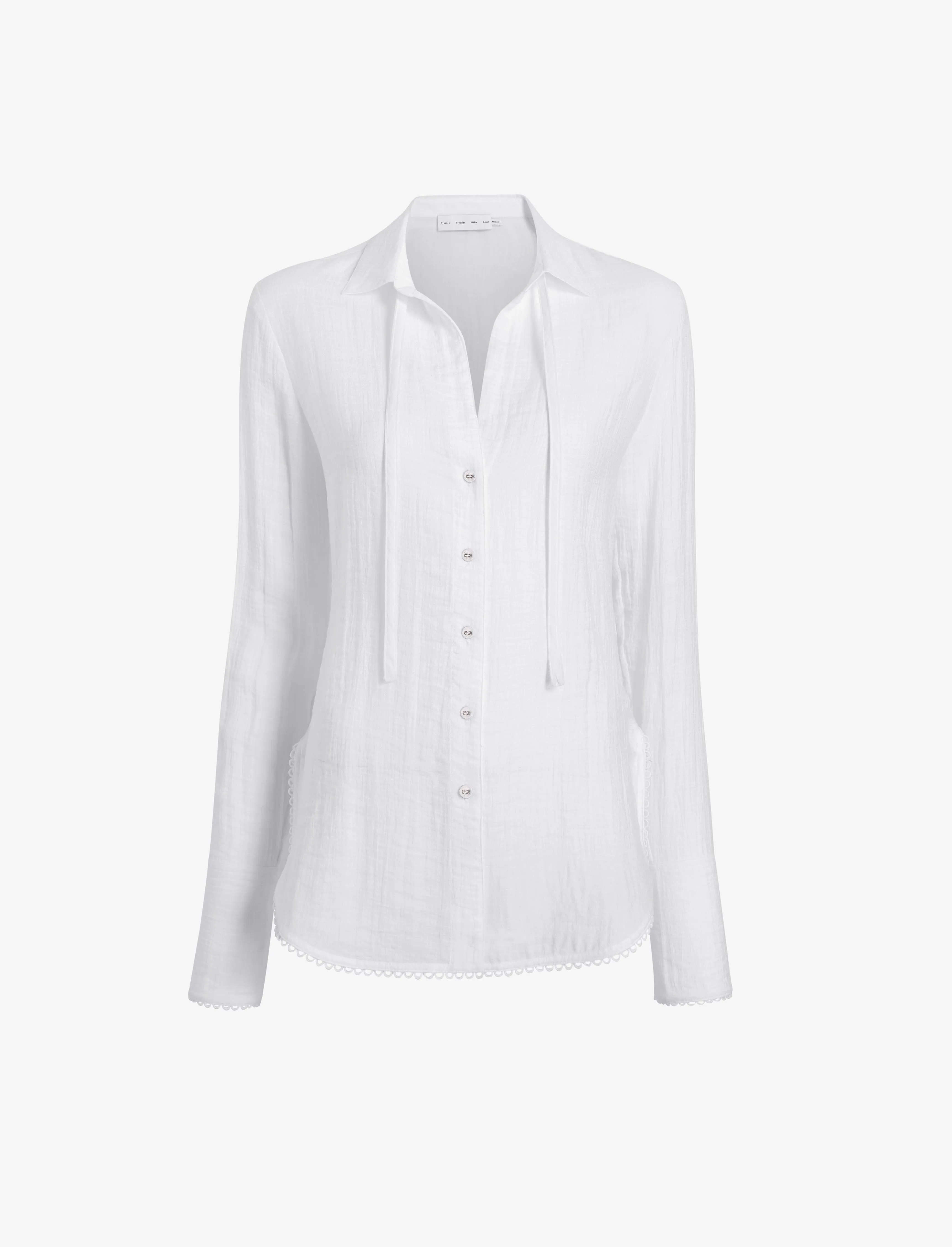 Cami Shirt in Crinkle Viscose sold by Proenza Schouler