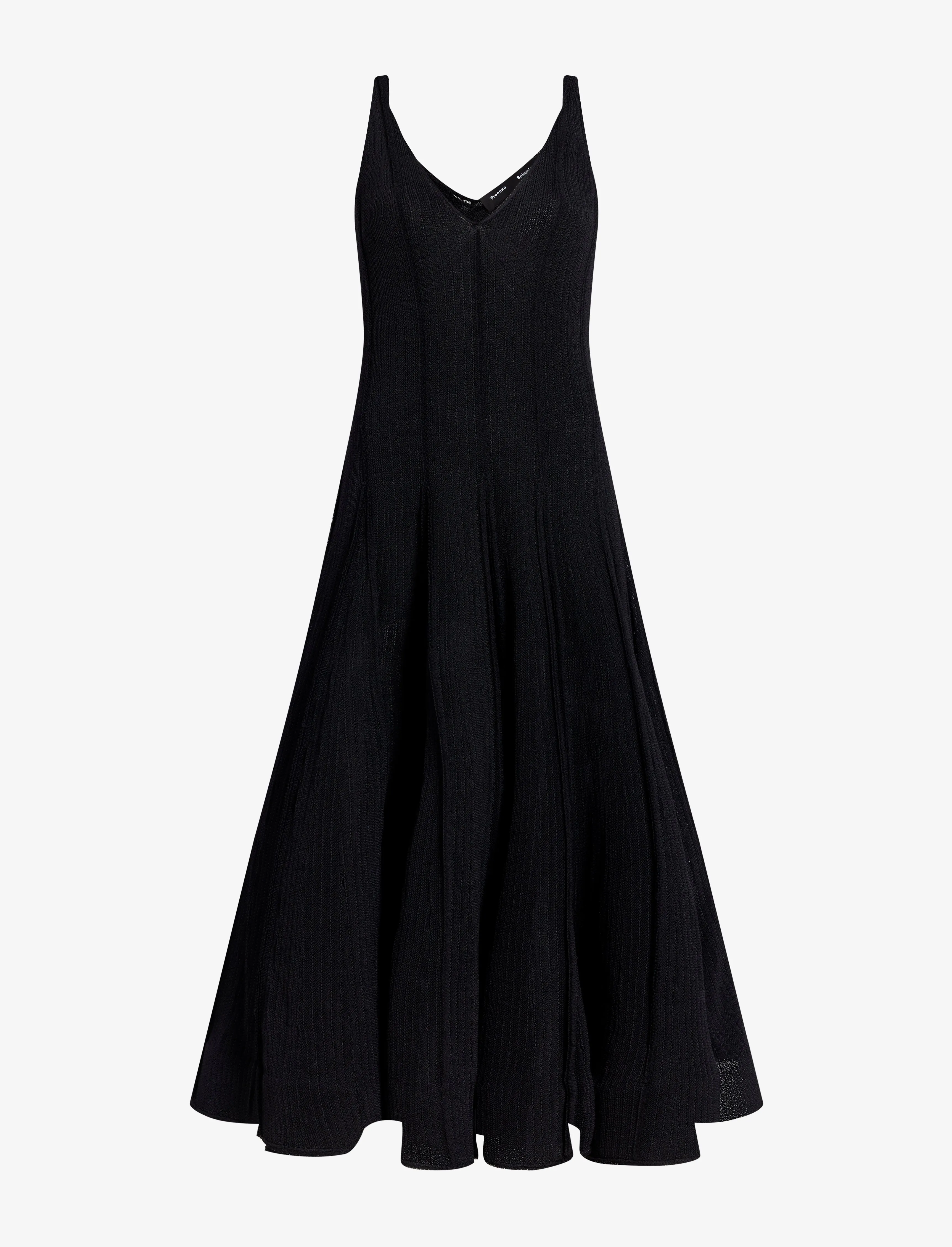 Tavia Dress in Viscose Fringe Knit sold by Proenza Schouler