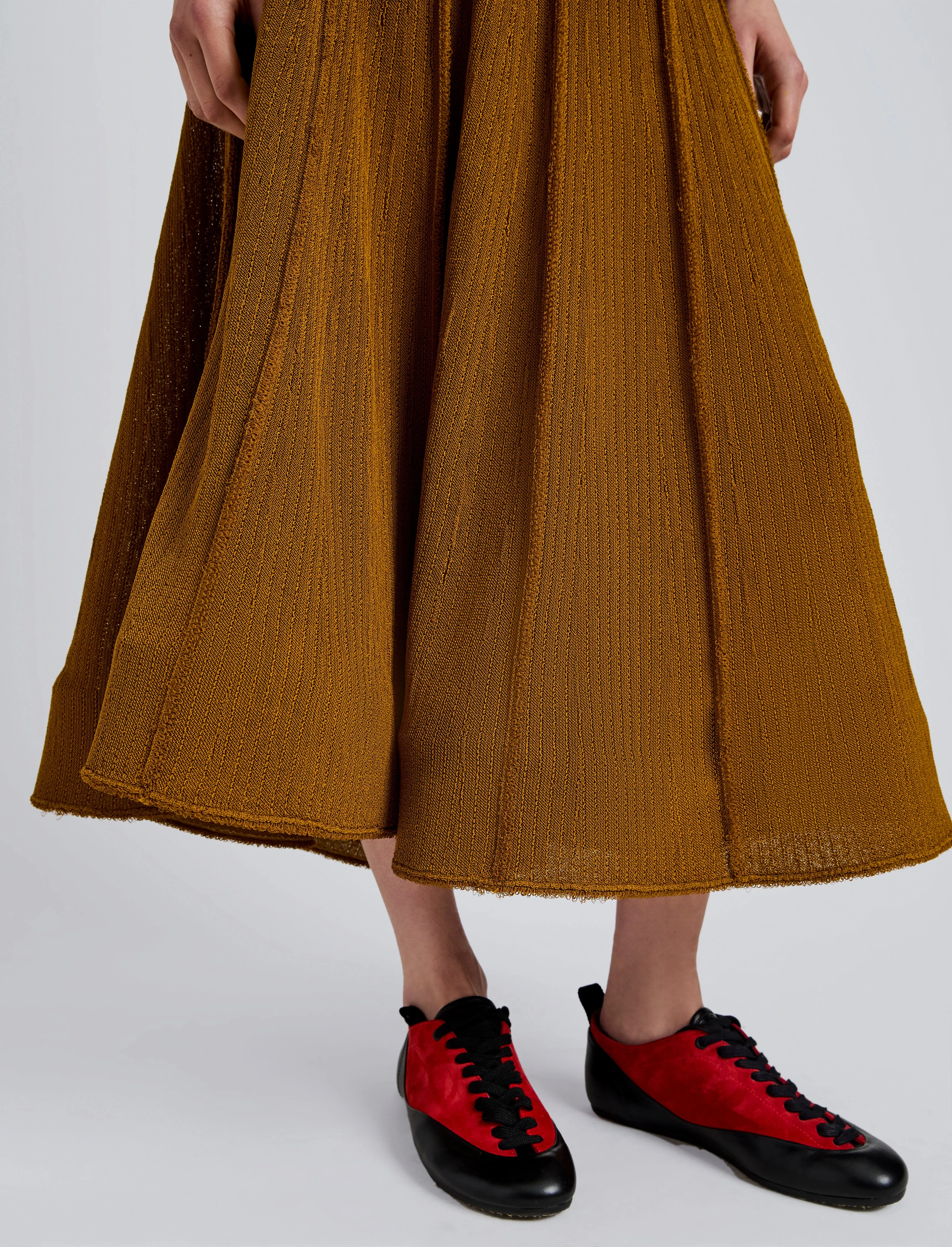 Tavia Skirt in Viscose Fringe Knit sold by Proenza Schouler product image thumbnail 5