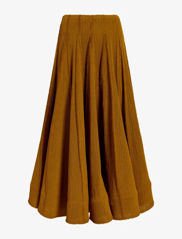 Tavia Skirt in Viscose Fringe Knit sold by Proenza Schouler