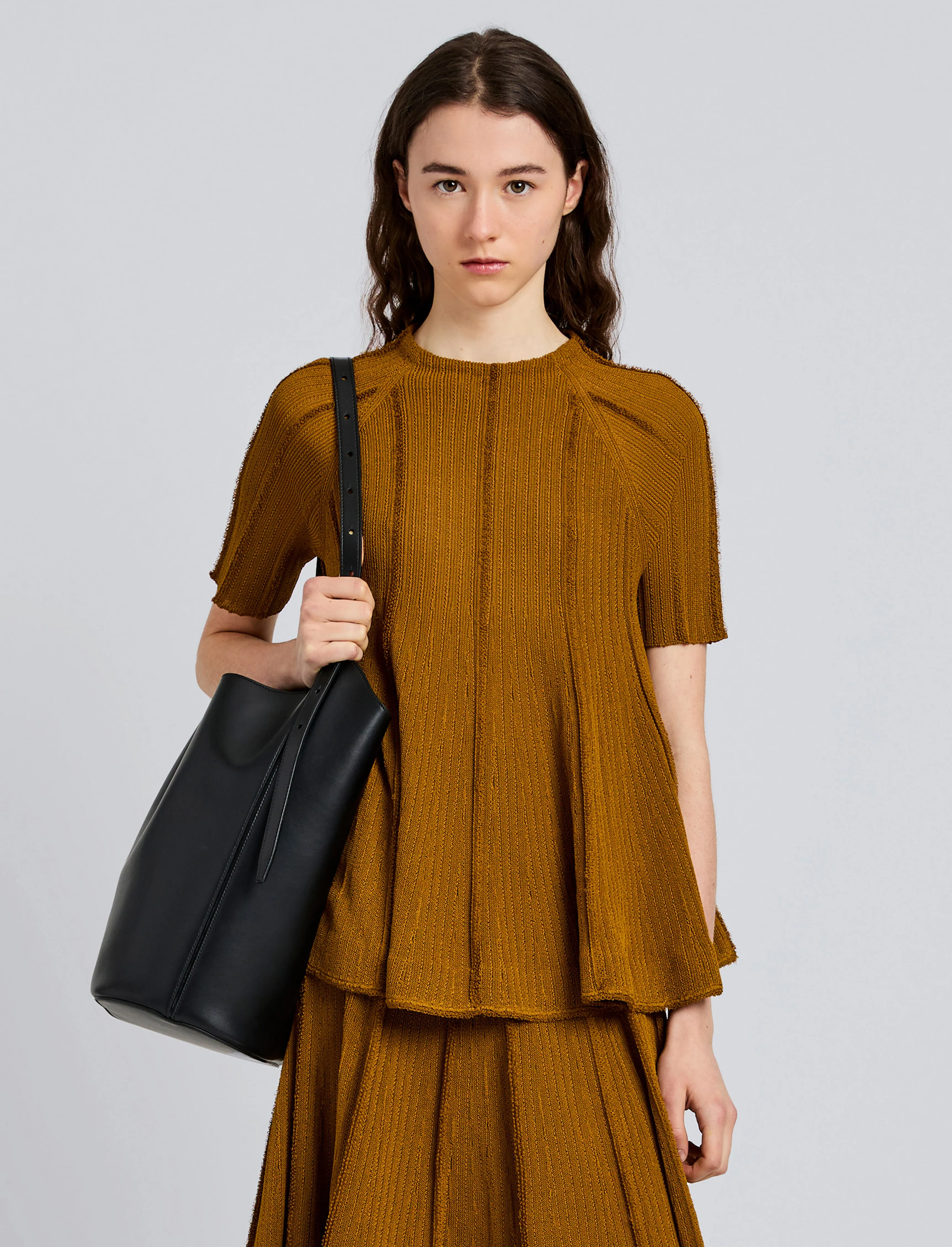 Tavia Top in Viscose Fringe Knit sold by Proenza Schouler product image thumbnail 2