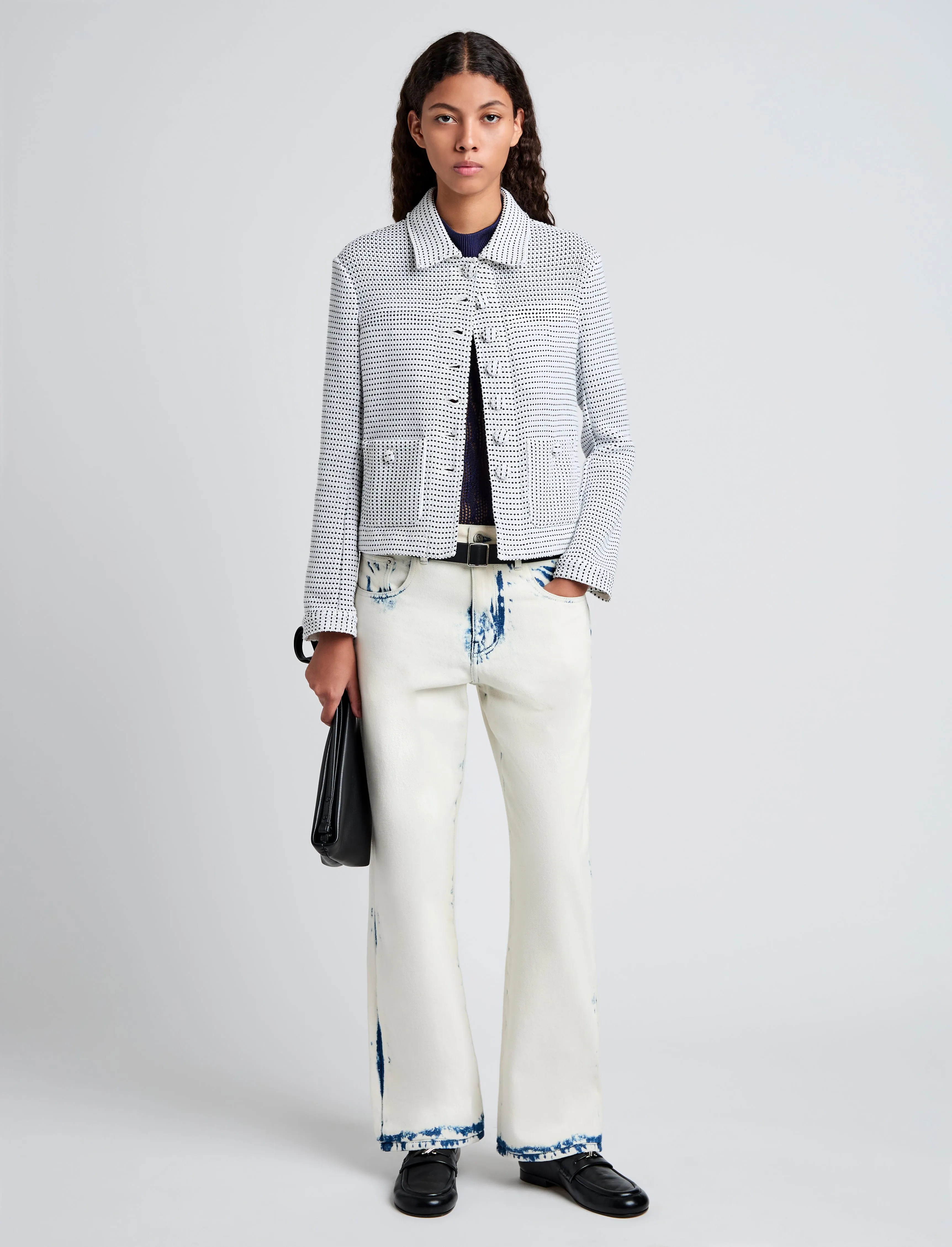 Osler Jacket in Tweed sold by Proenza Schouler product image thumbnail 3