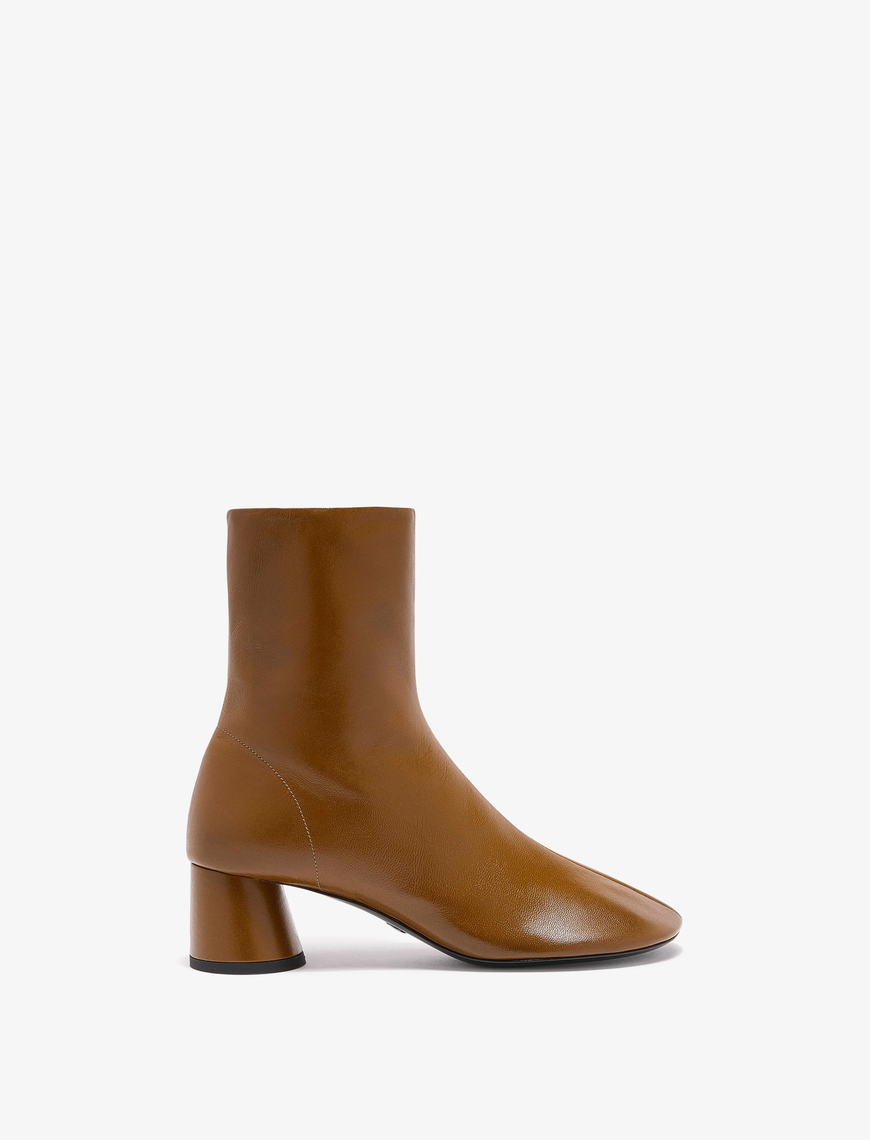 Glove Ankle Boots in Slick Nappa sold by Proenza Schouler