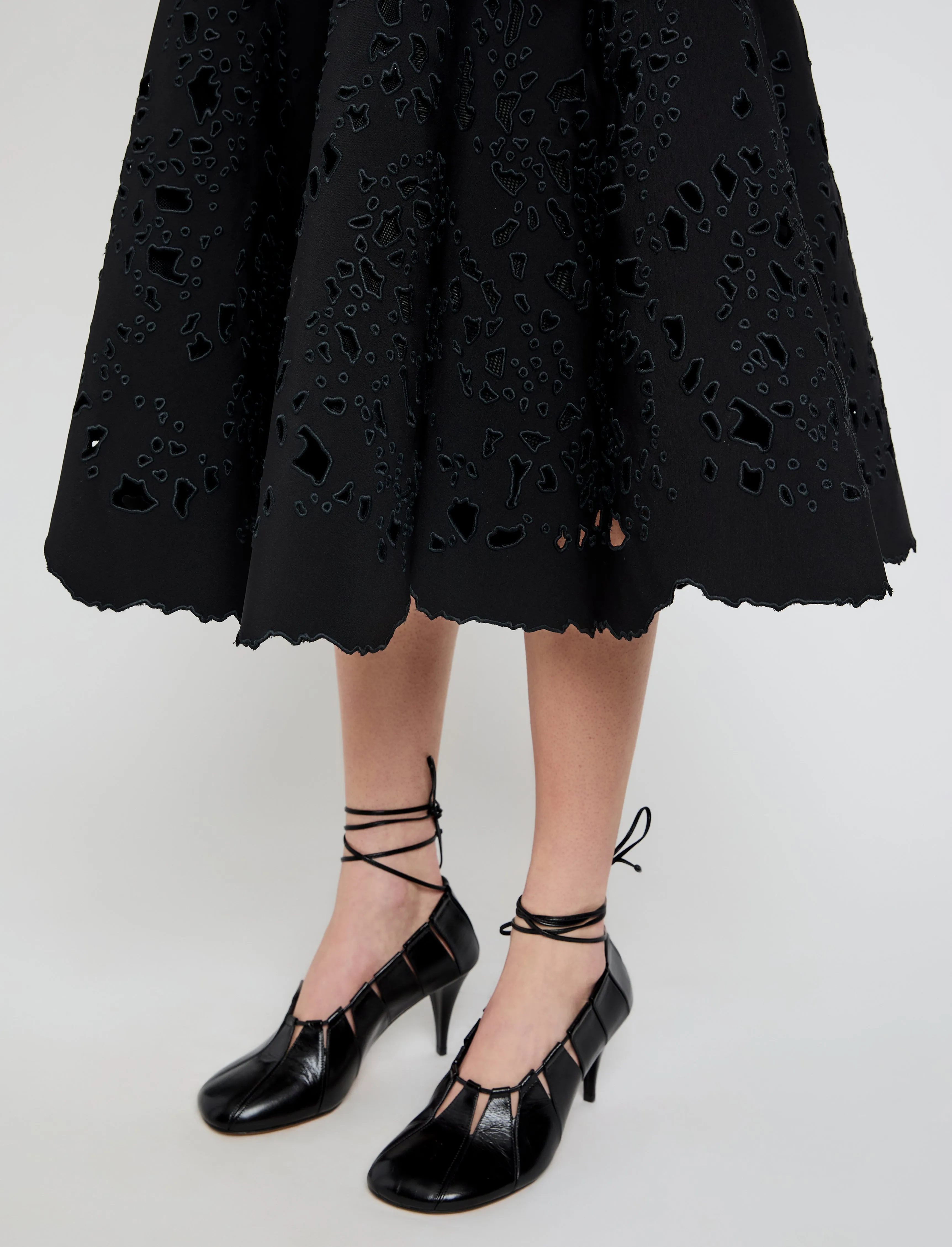 Olene Skirt in Broderie Anglaise sold by Proenza Schouler product image thumbnail 5