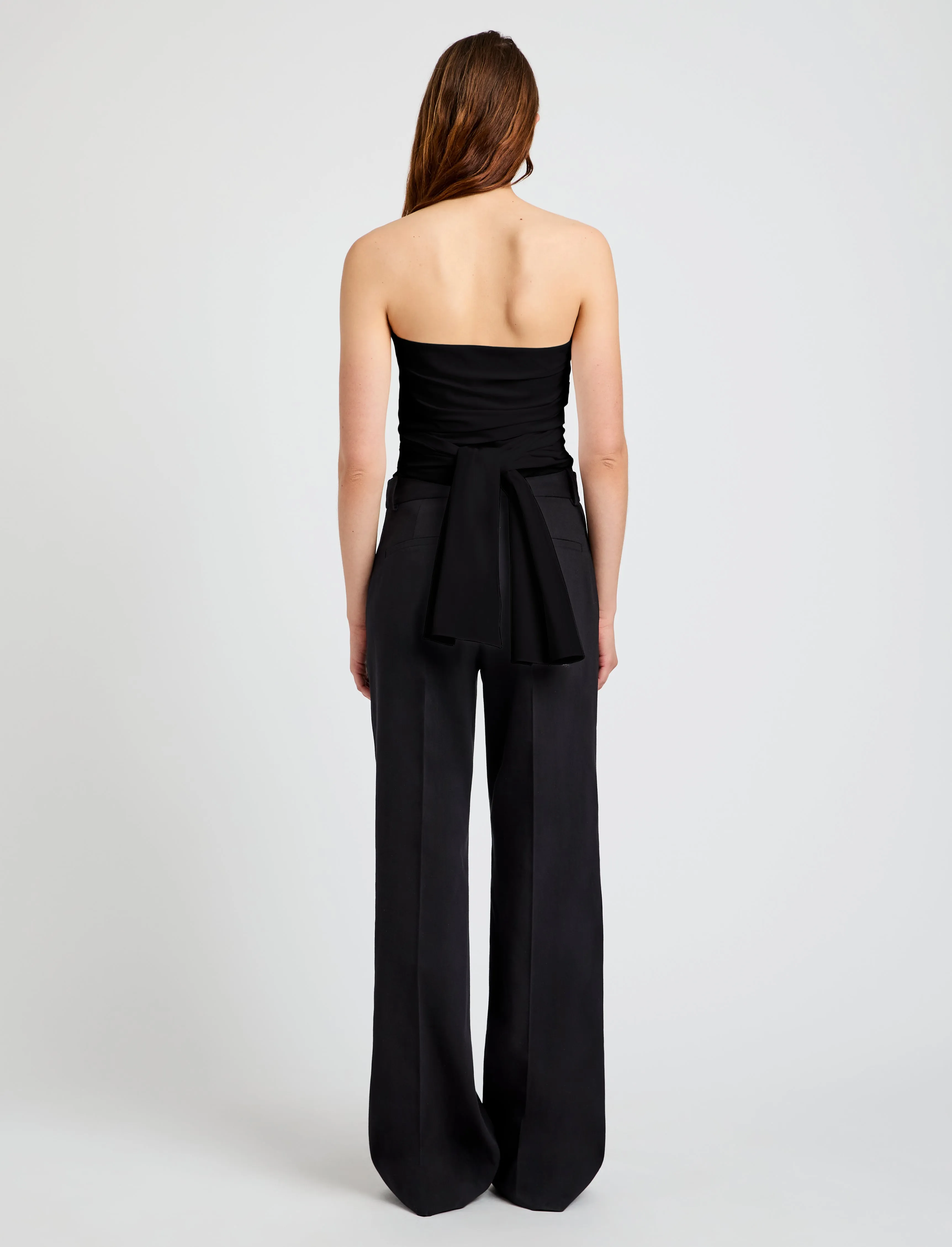 Lena Top in Bi-Stretch Cotton Nylon sold by Proenza Schouler product image thumbnail 5