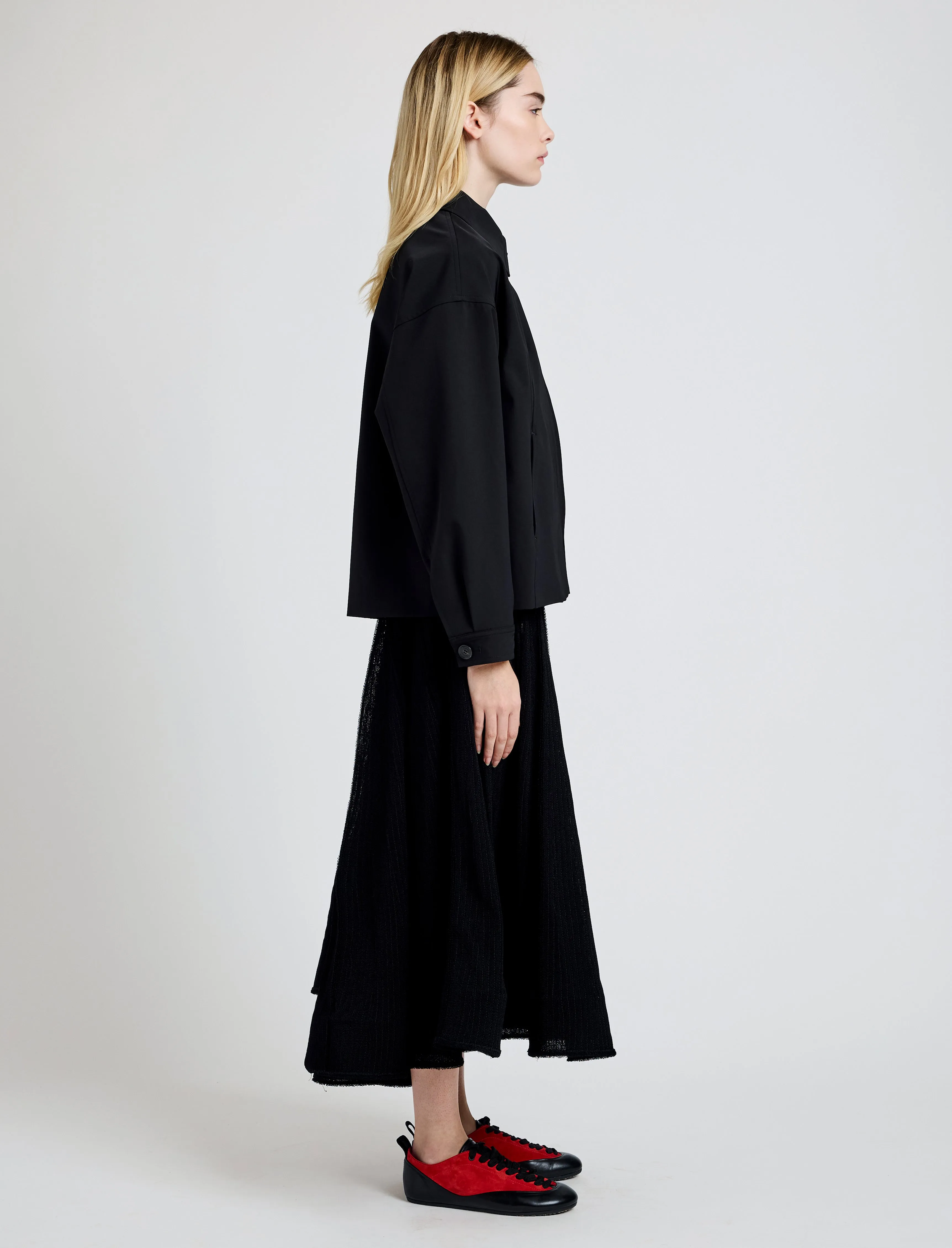 Sibyl Jacket in Stretch Nylon sold by Proenza Schouler product image thumbnail 4