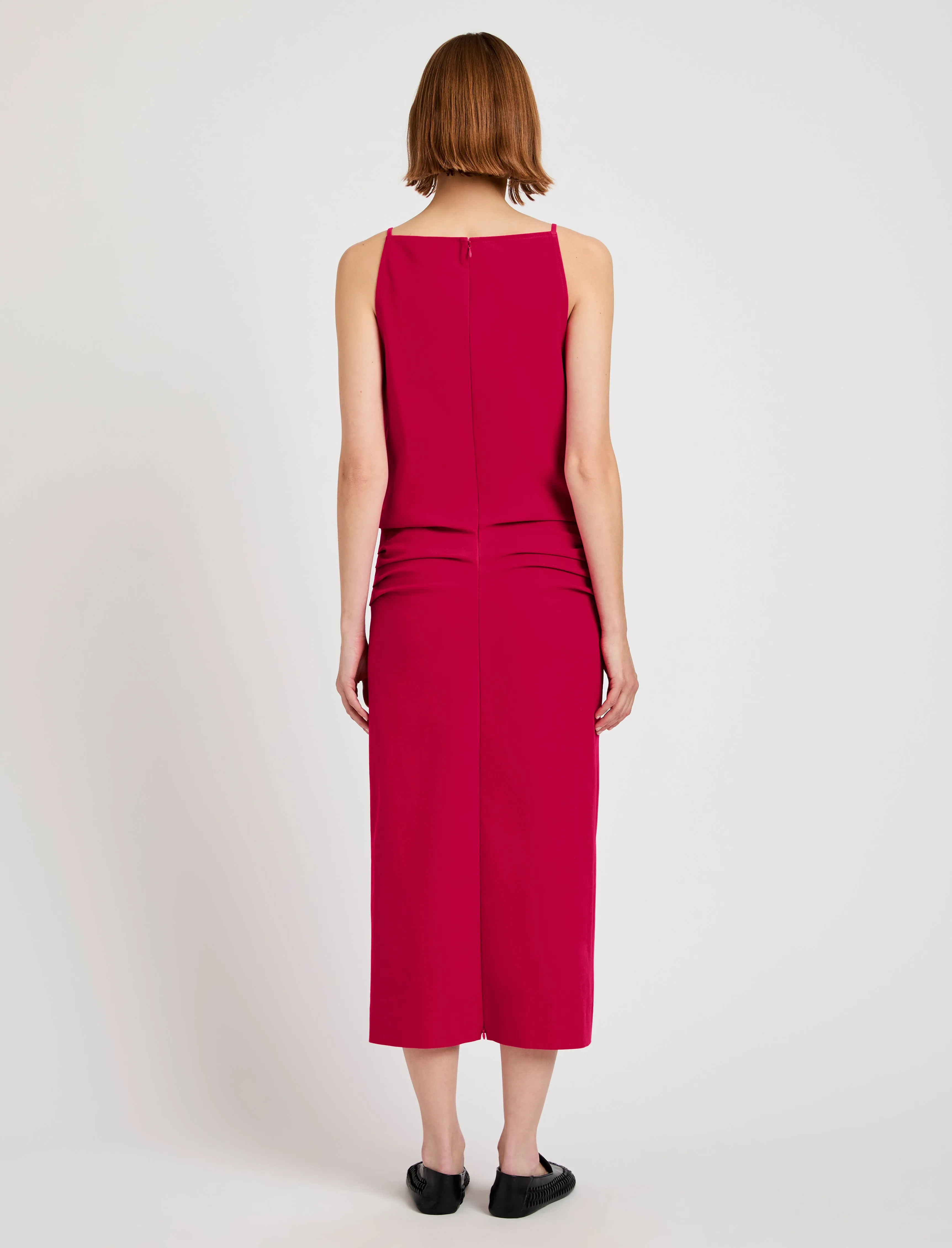 Priya Dress in Bi-Stretch Cotton Nylon sold by Proenza Schouler product image thumbnail 4