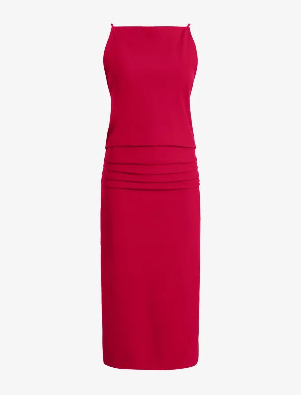 Priya Dress in Bi-Stretch Cotton Nylon made by Proenza Schouler