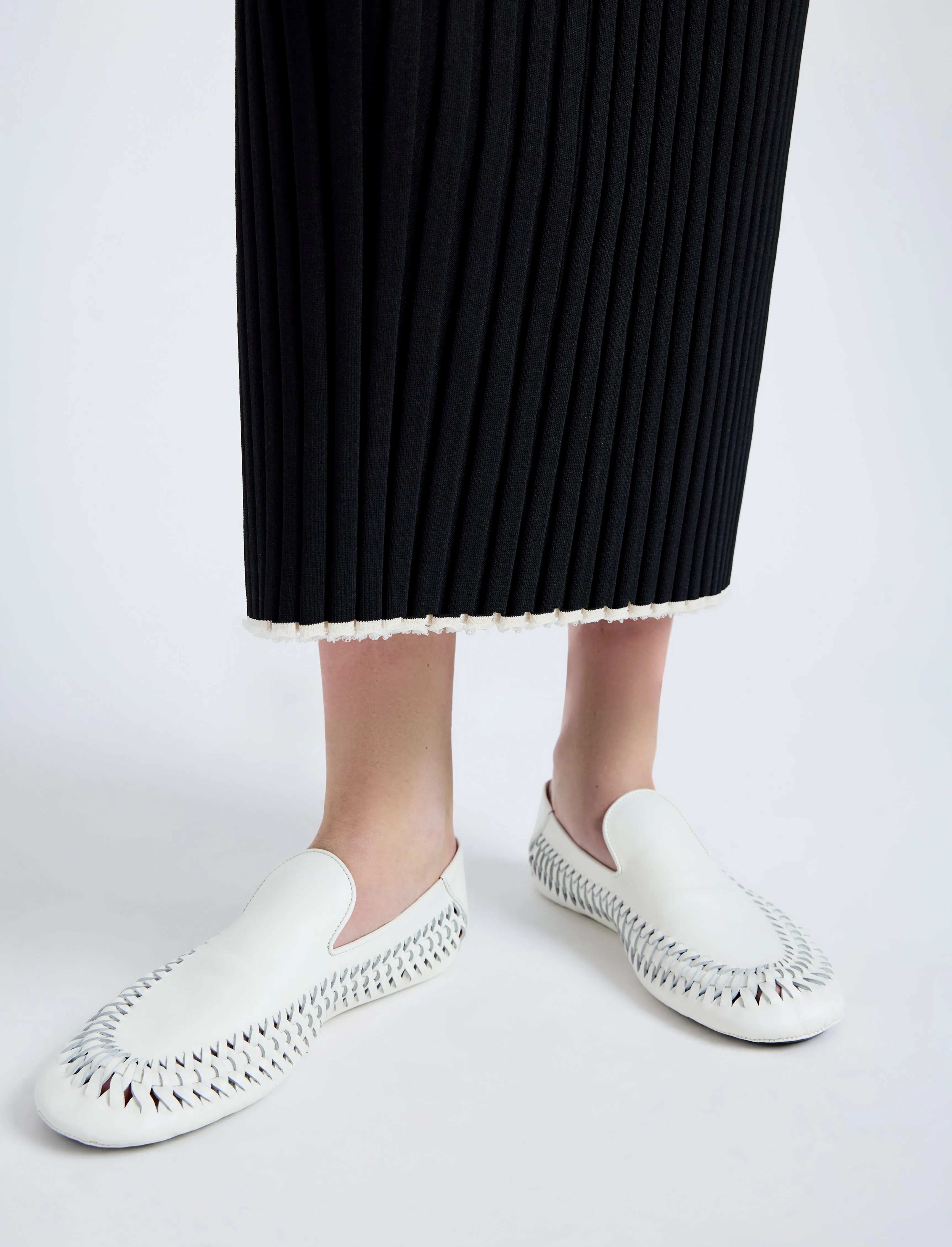 Maia Dress in Midweight Viscose Rib sold by Proenza Schouler product image thumbnail 5