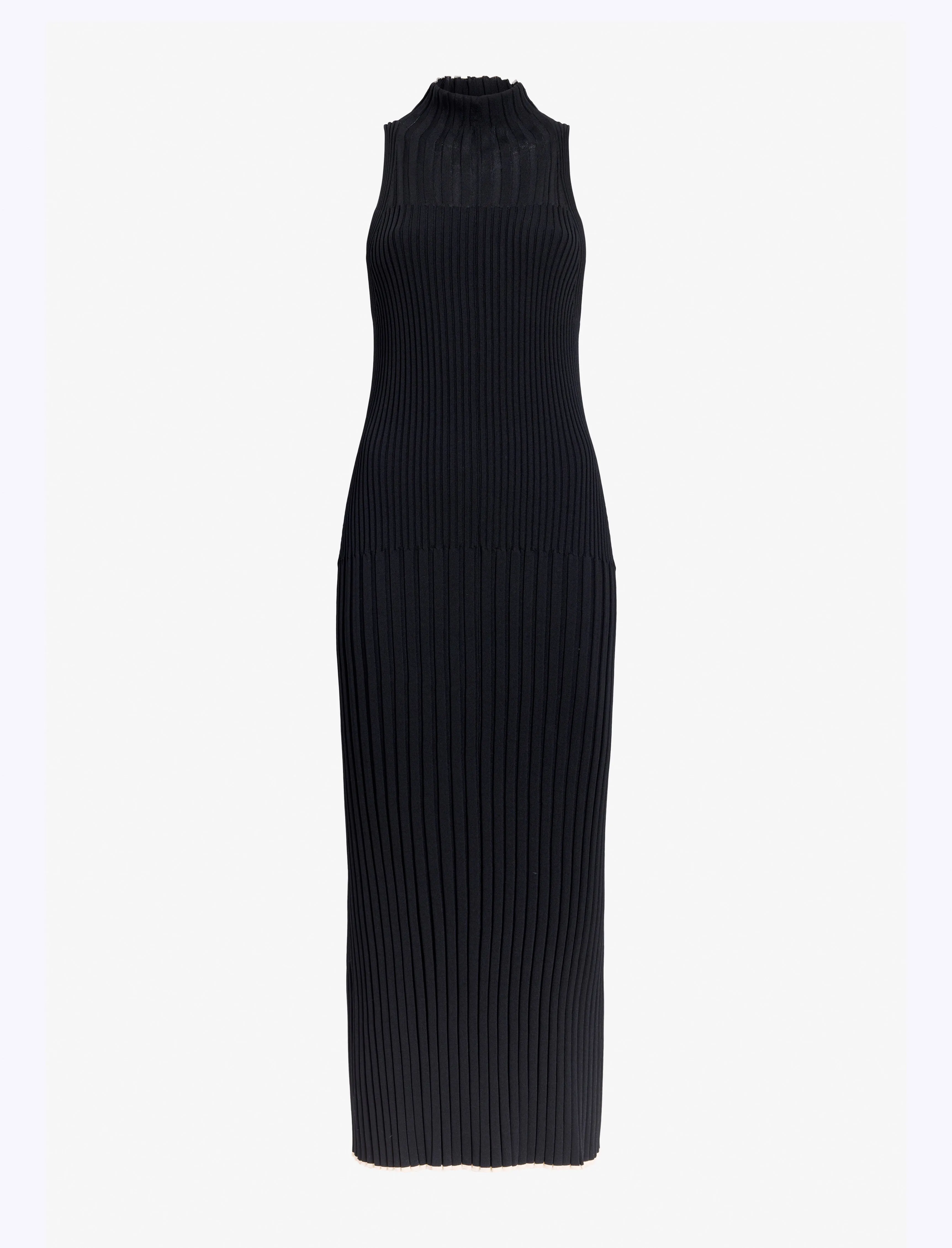 Maia Dress in Midweight Viscose Rib sold by Proenza Schouler