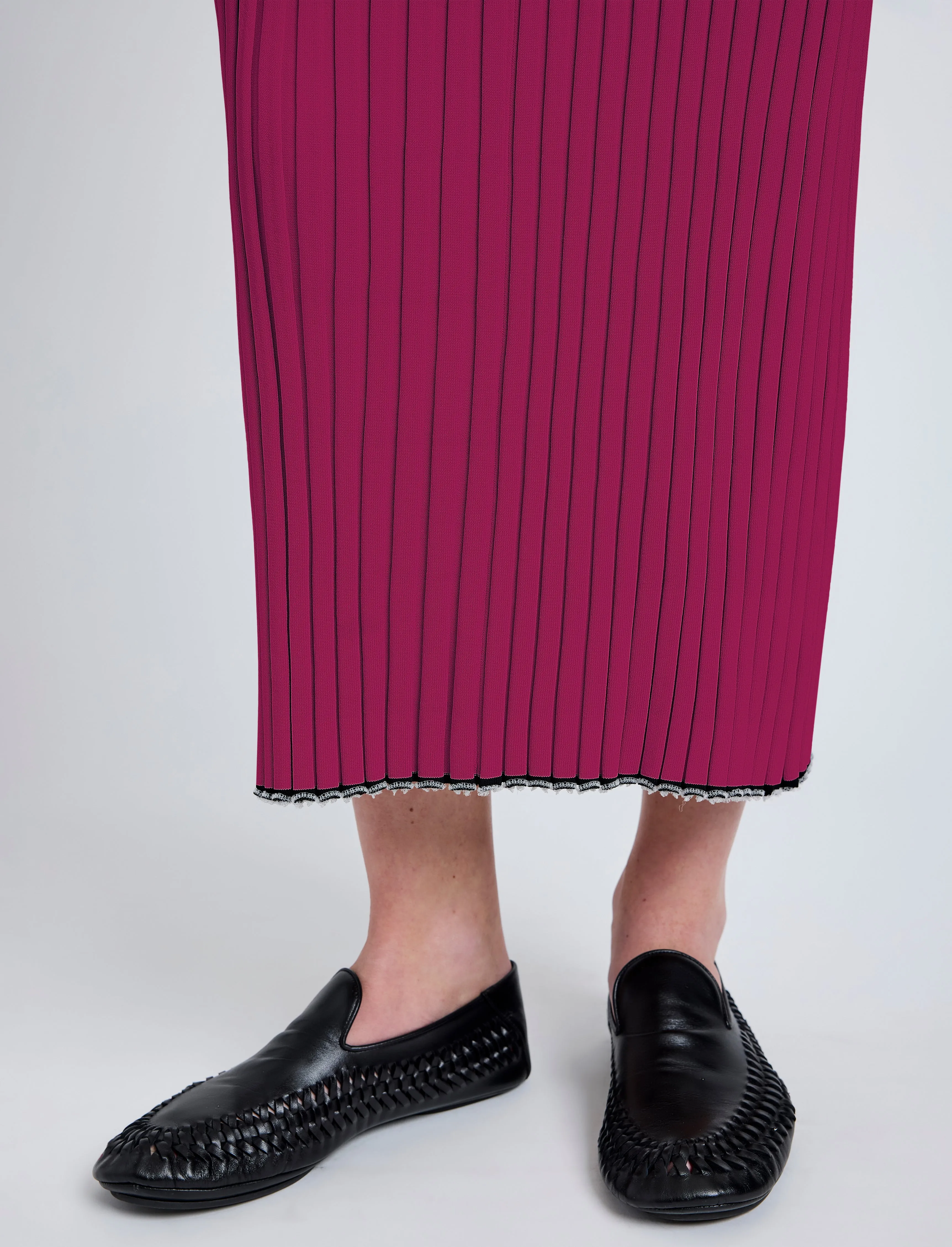 Maia Dress in Midweight Viscose Rib sold by Proenza Schouler product image thumbnail 5