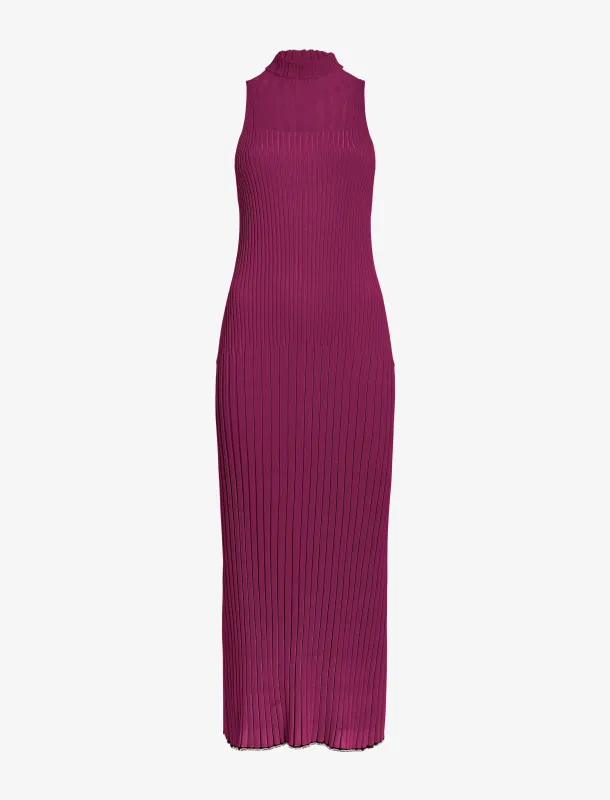 Maia Dress in Midweight Viscose Rib sold by Proenza Schouler