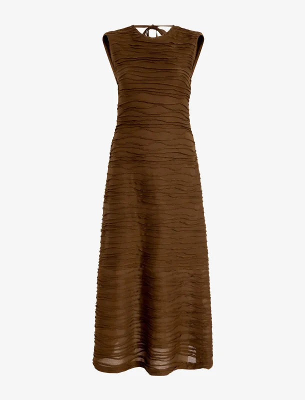 Laura Dress in Textured Cotton sold by Proenza Schouler