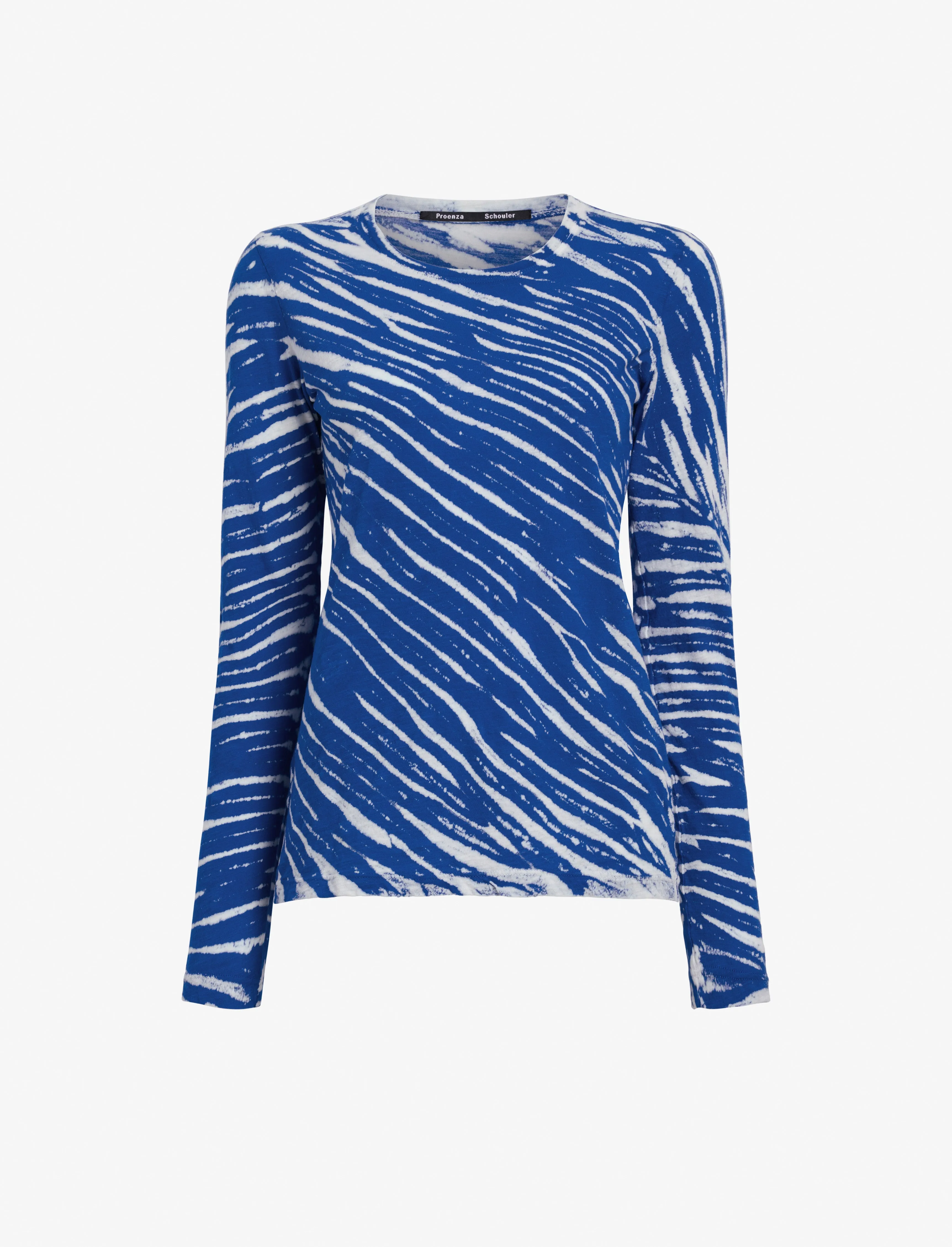 Mia T-Shirt in Tie Dye Tissue Jersey sold by Proenza Schouler