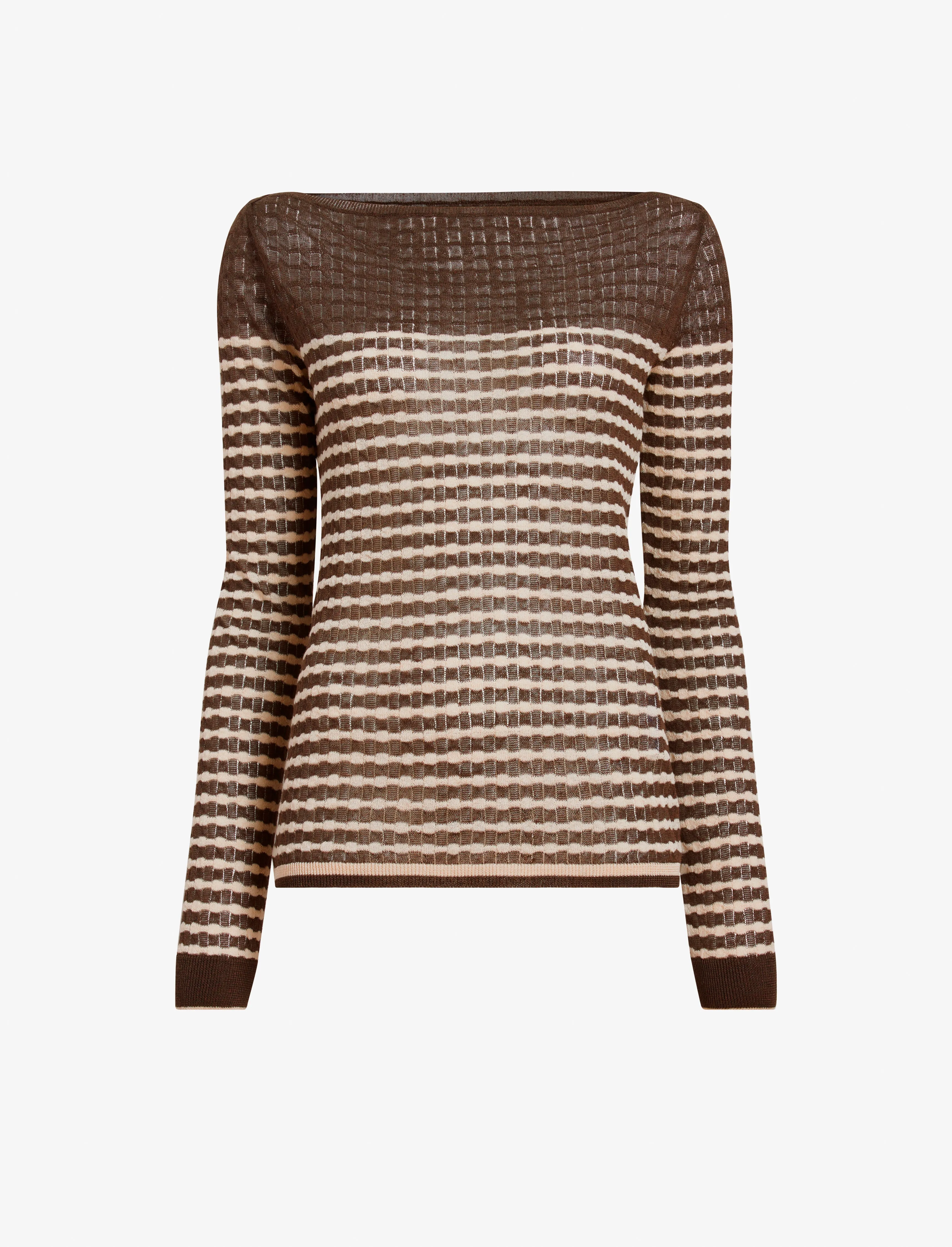 Britta Sweater in Breton Stripe sold by Proenza Schouler