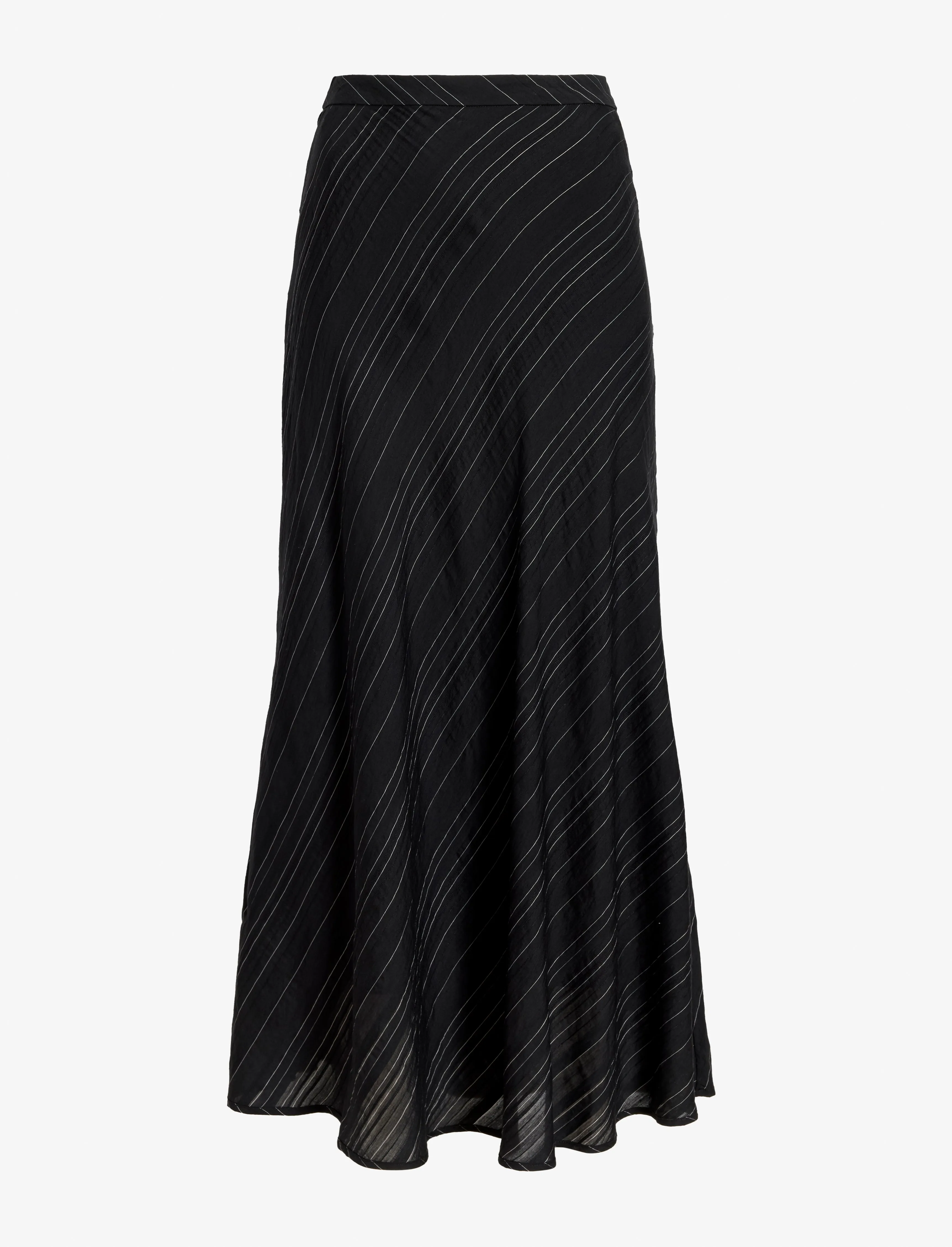 Kaia Skirt in Woven Stripe Flou sold by Proenza Schouler