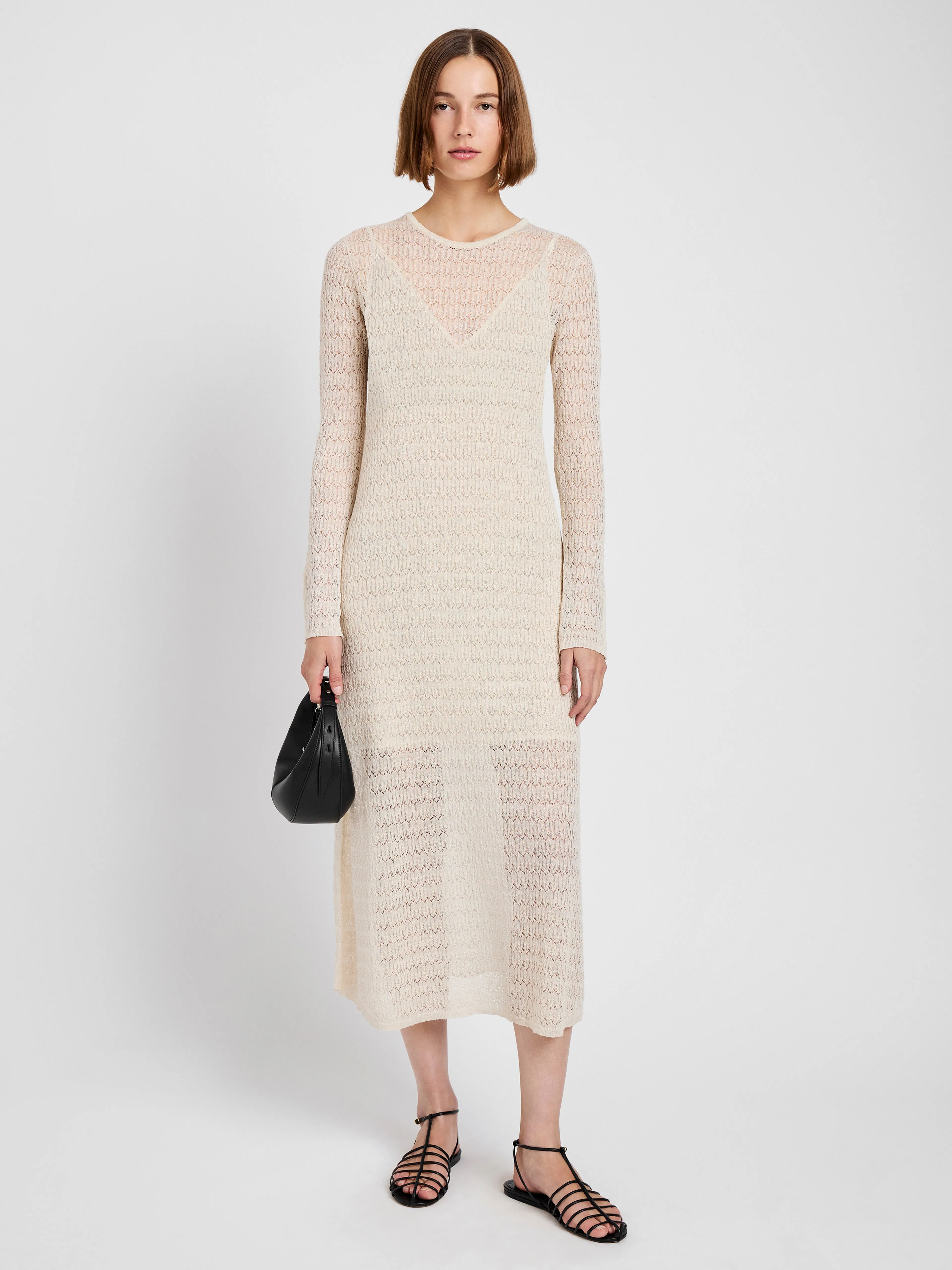 Miriam Dress in Crochet sold by Proenza Schouler product image thumbnail 2