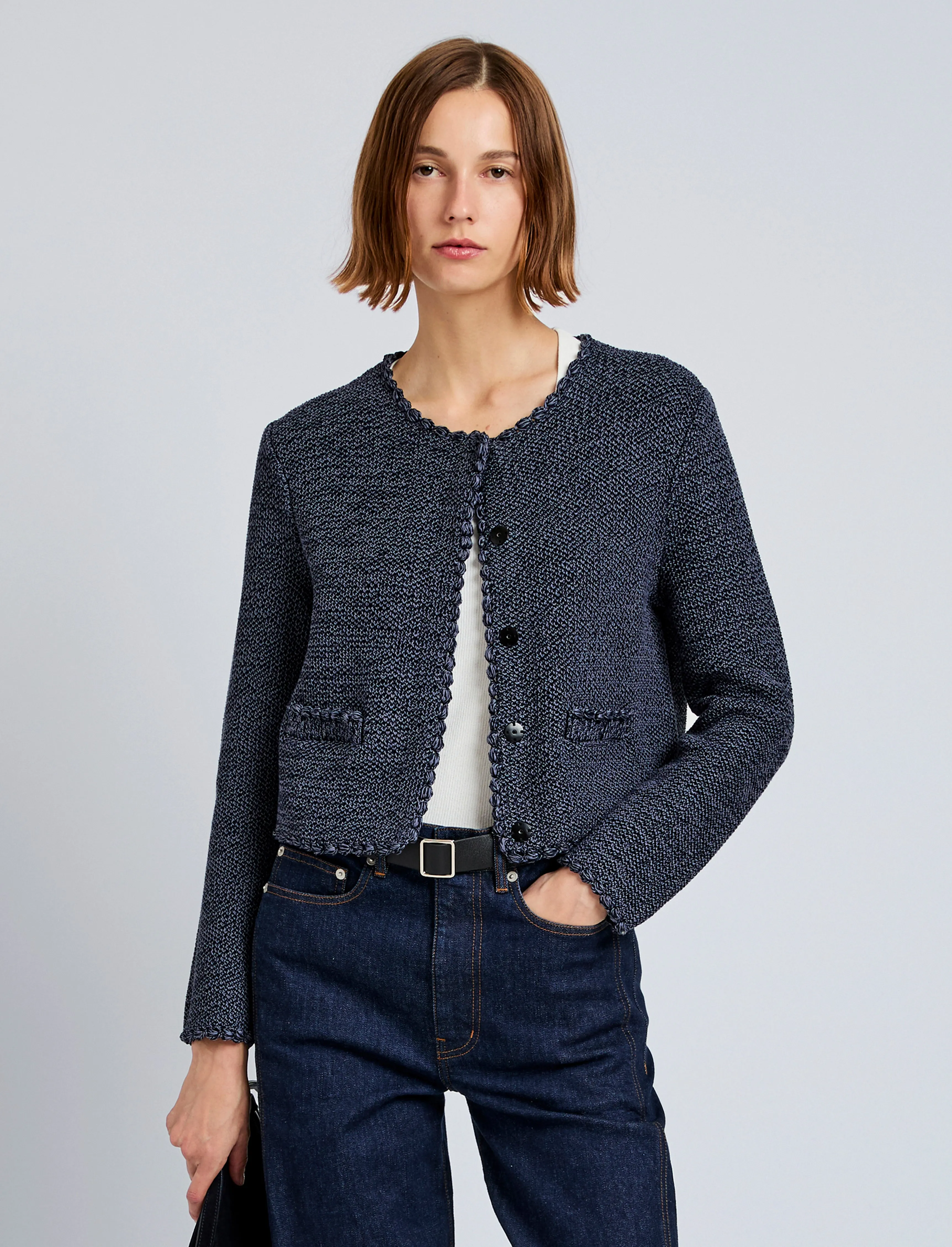 Nidia Macrame Jacket in Cotton sold by Proenza Schouler product image thumbnail 2