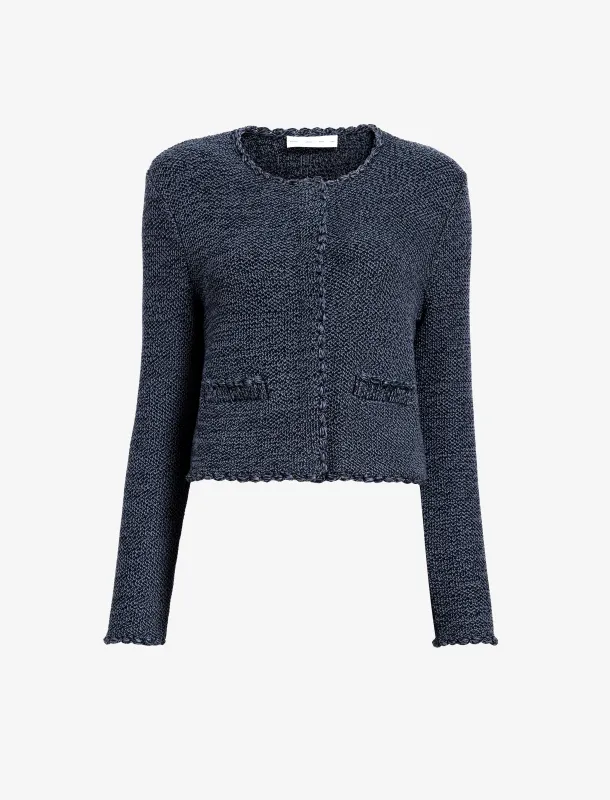 Nidia Macrame Jacket in Cotton sold by Proenza Schouler