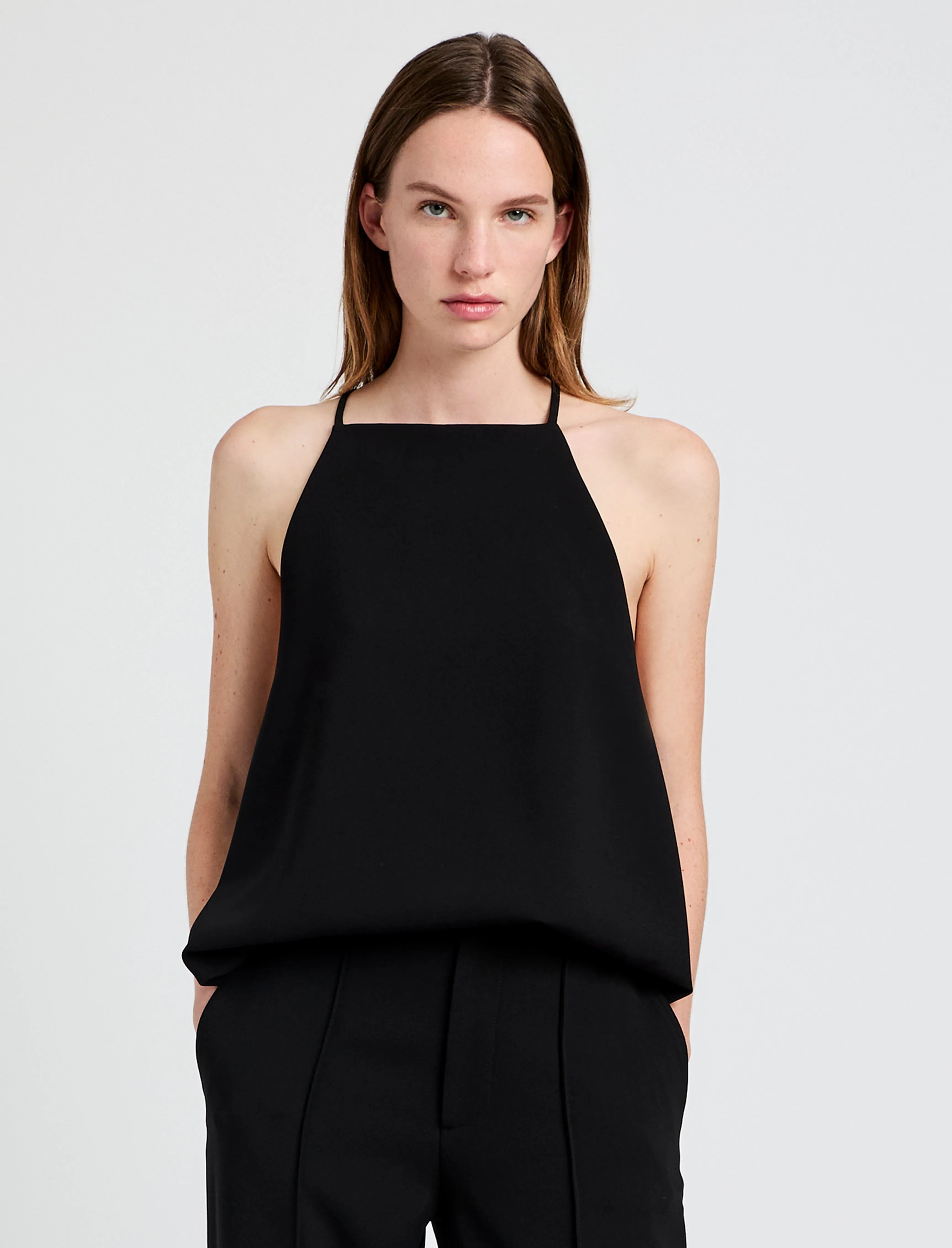 Ensley Top in Matte Double Crepe sold by Proenza Schouler product image thumbnail 2