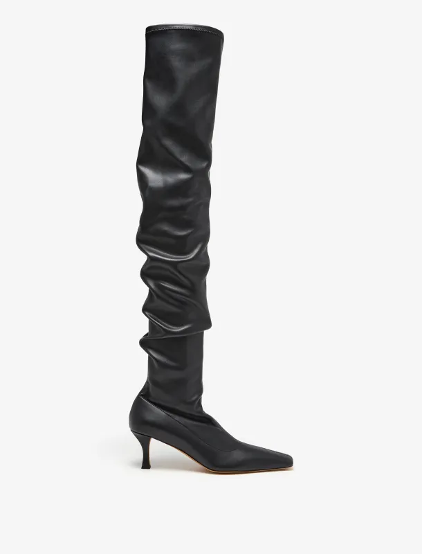 Trap Over The Knee Boots - 60mm made by Proenza Schouler