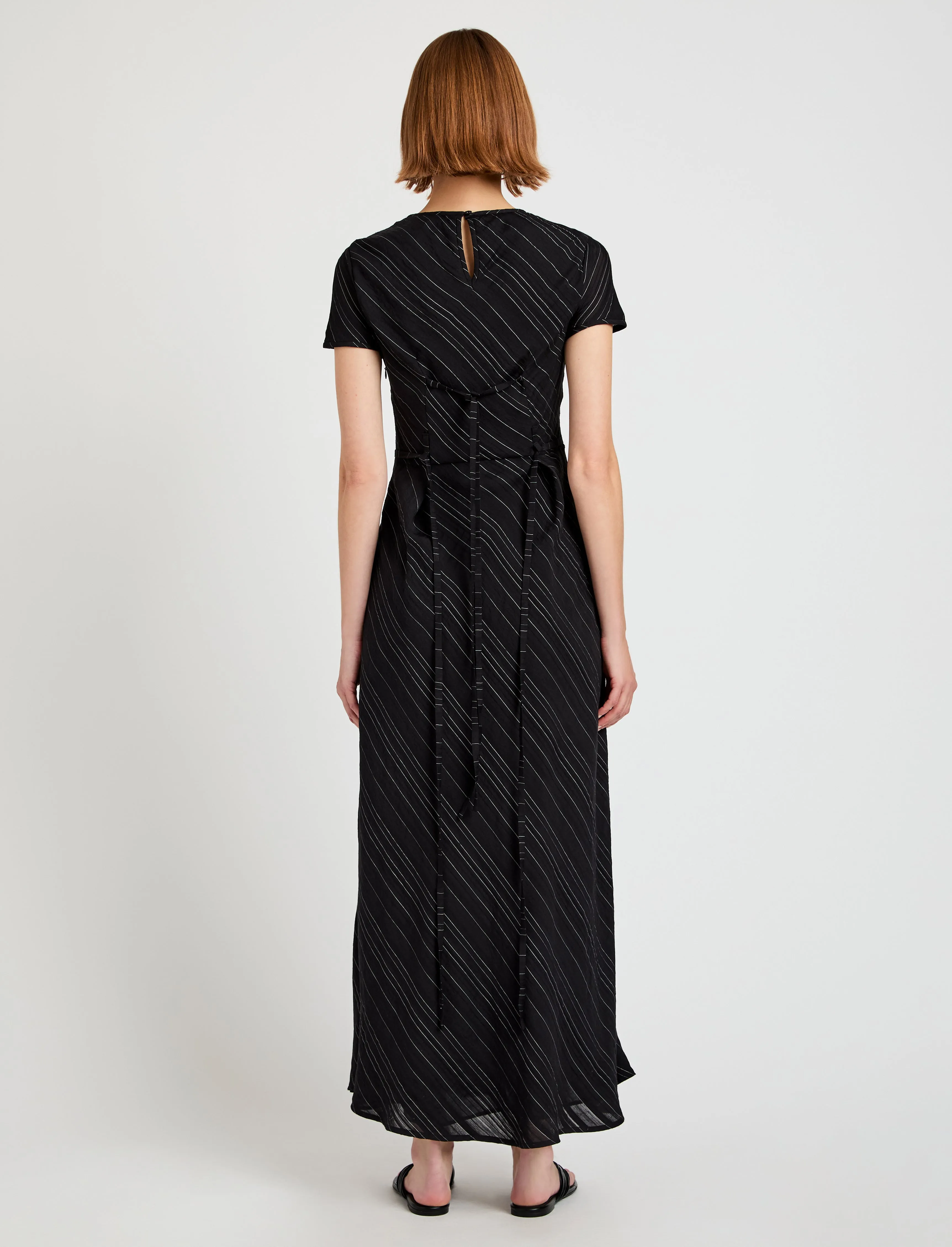 Joss Dress in Woven Stripe Flou sold by Proenza Schouler product image thumbnail 4