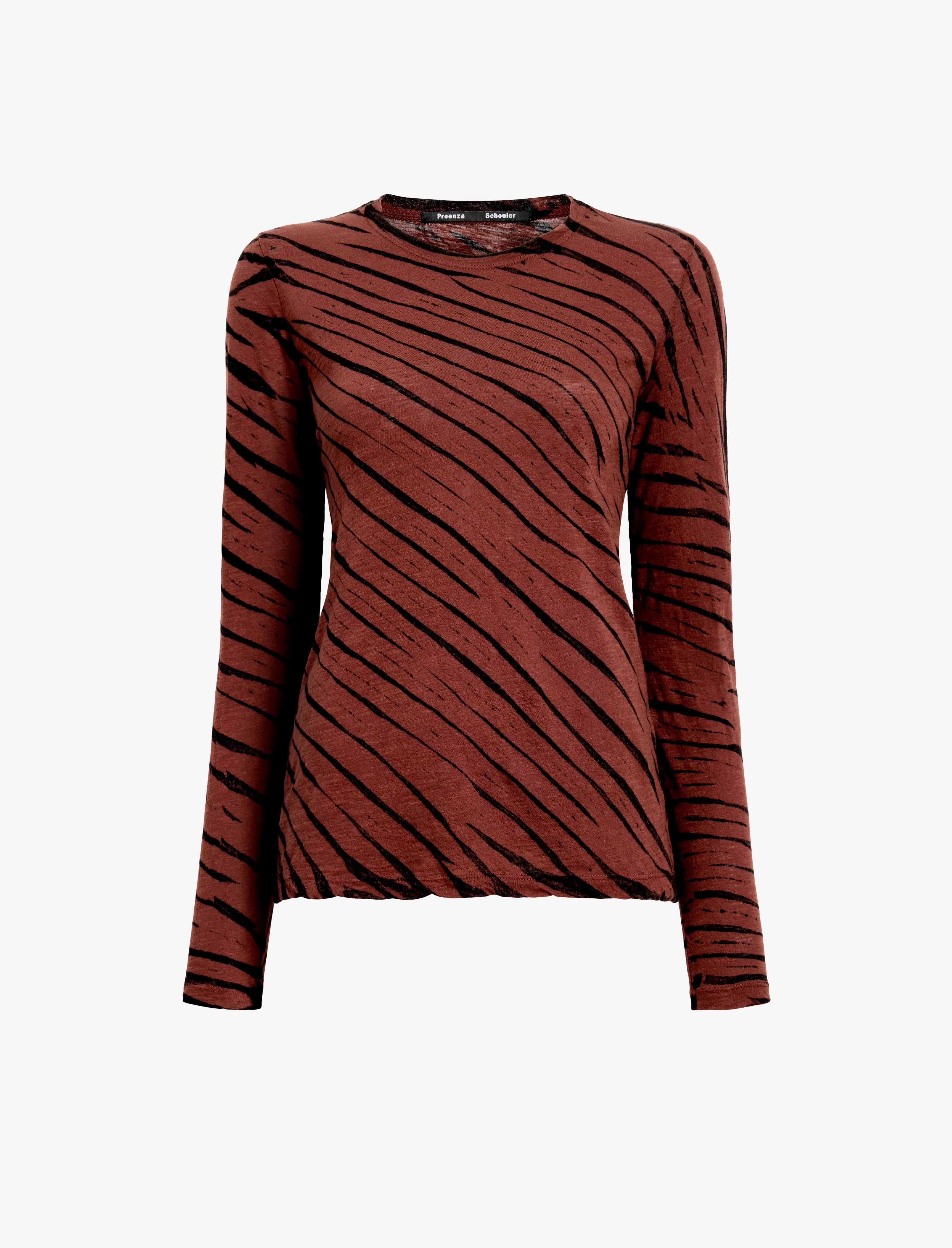 Mia T-Shirt in Tie Dye Tissue Jersey sold by Proenza Schouler