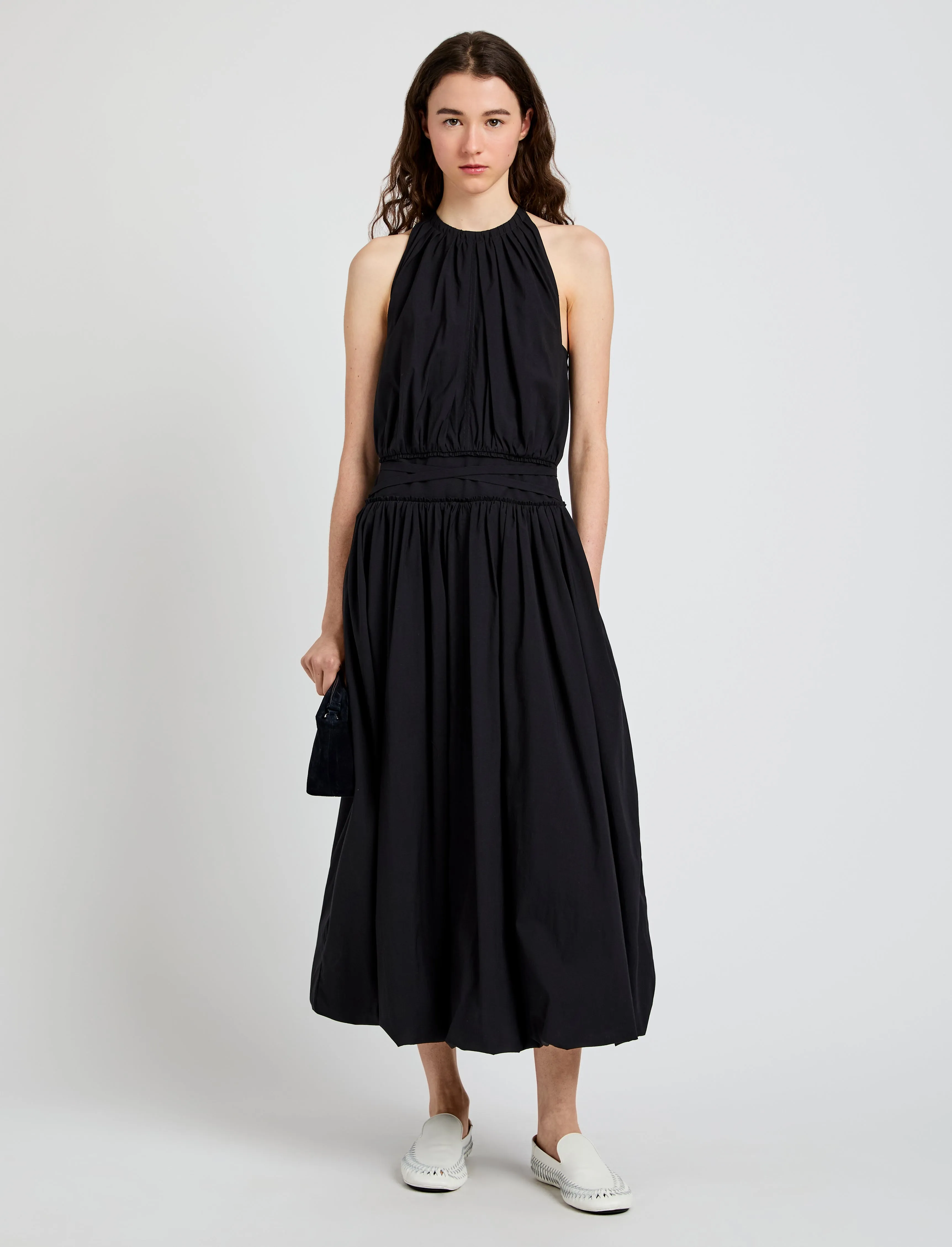 Wylie Dress in Tech Poplin sold by Proenza Schouler product image thumbnail 2