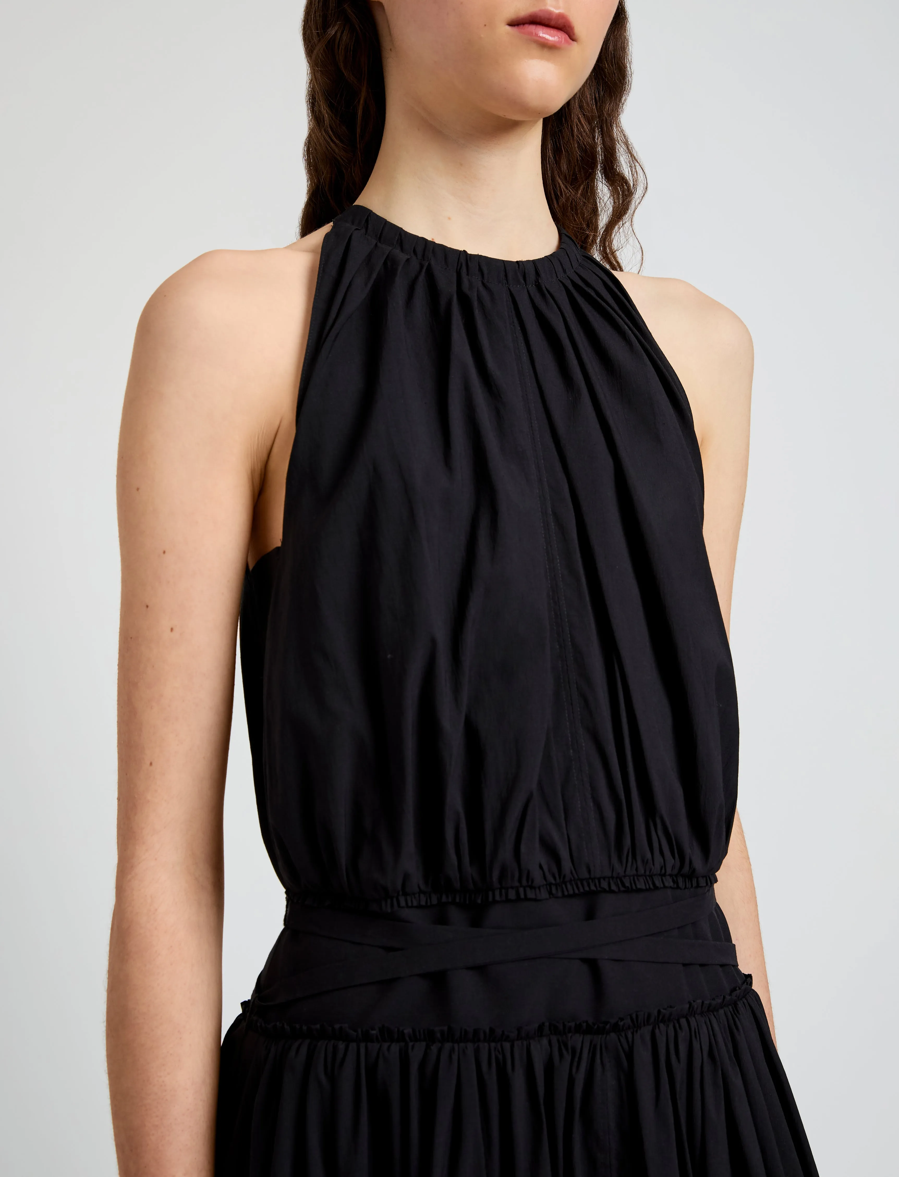 Wylie Dress in Tech Poplin sold by Proenza Schouler product image thumbnail 5