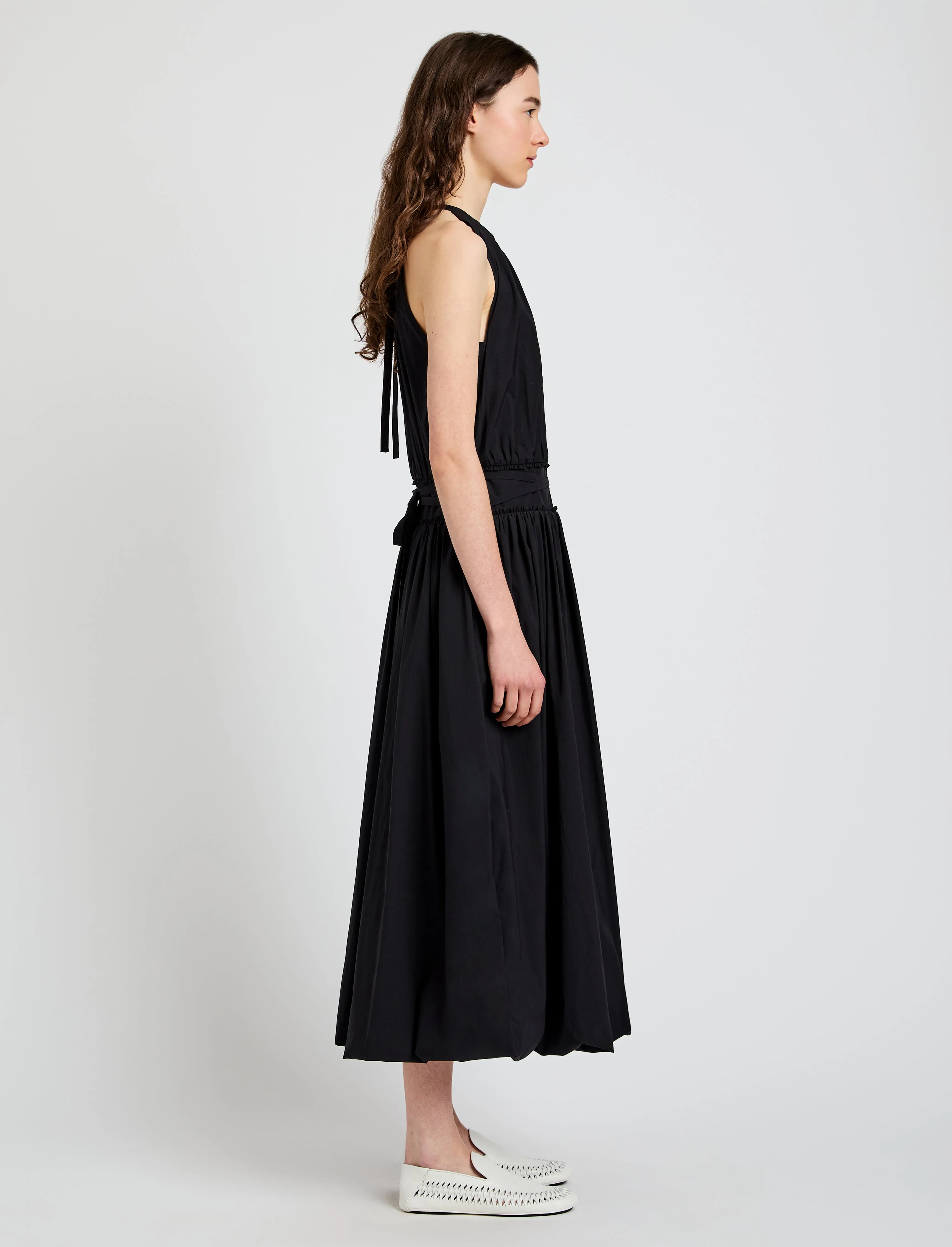 Wylie Dress in Tech Poplin sold by Proenza Schouler product image thumbnail 3