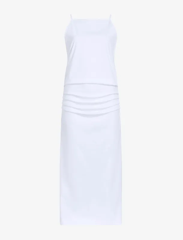 Priya Dress in Bi-Stretch Cotton Nylon sold by Proenza Schouler