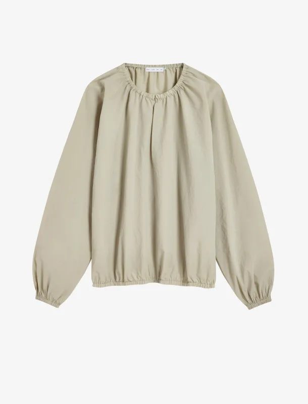 Wendy Top in Tech Poplin sold by Proenza Schouler