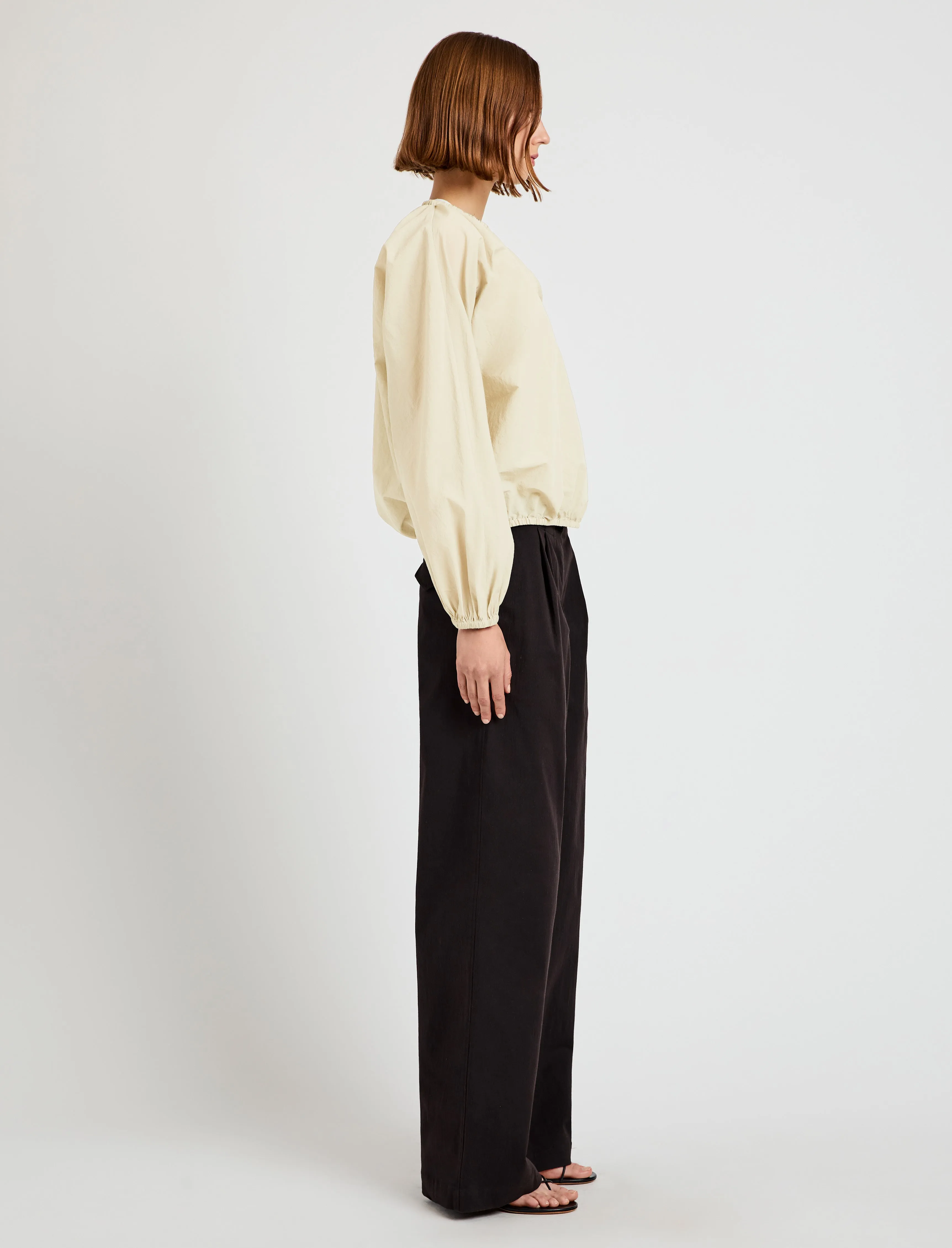 Wendy Top in Tech Poplin sold by Proenza Schouler product image thumbnail 3