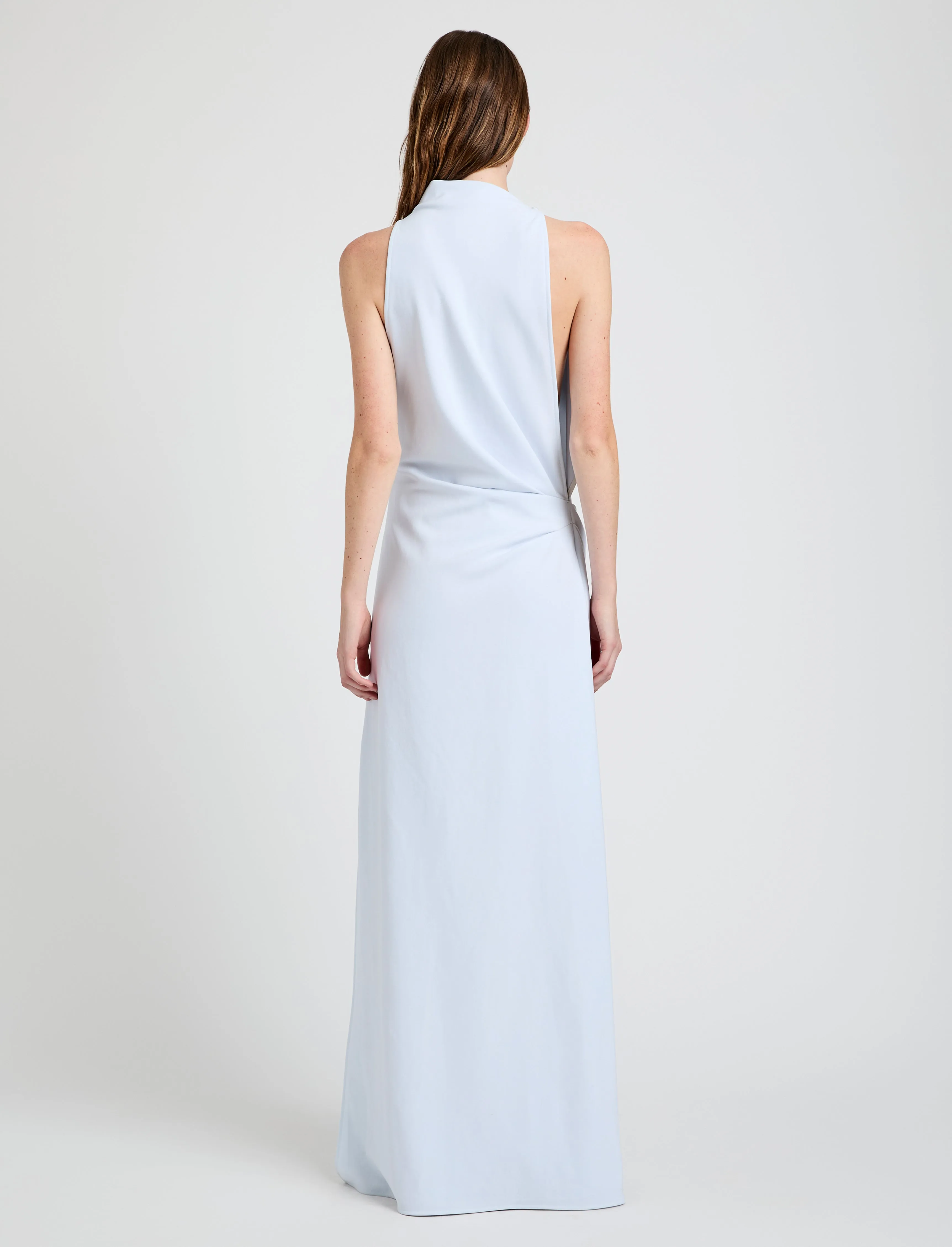 Devyn Dress in Matte Double Crepe sold by Proenza Schouler product image thumbnail 4
