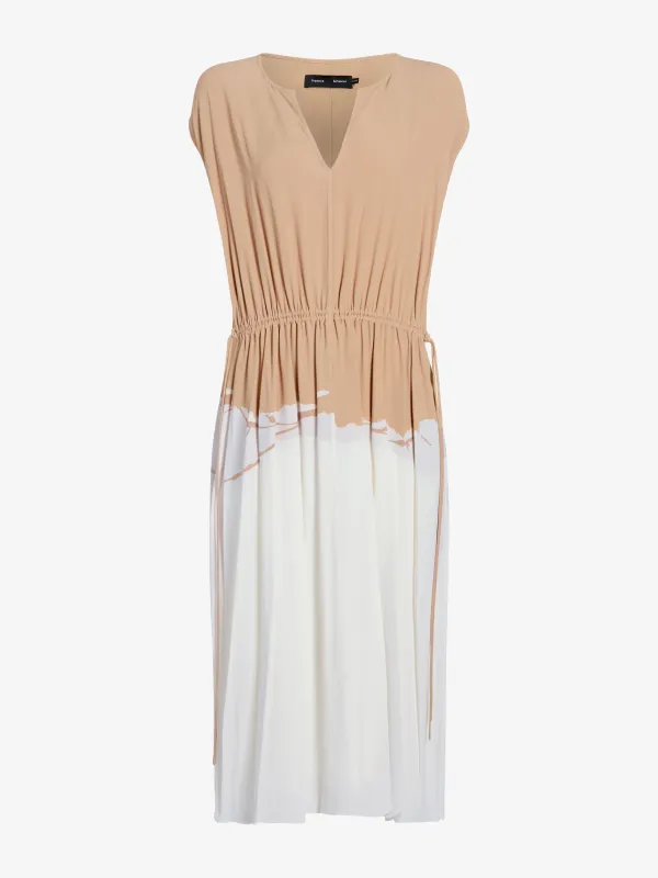 Ezra Dress in Printed Viscose made by Proenza Schouler