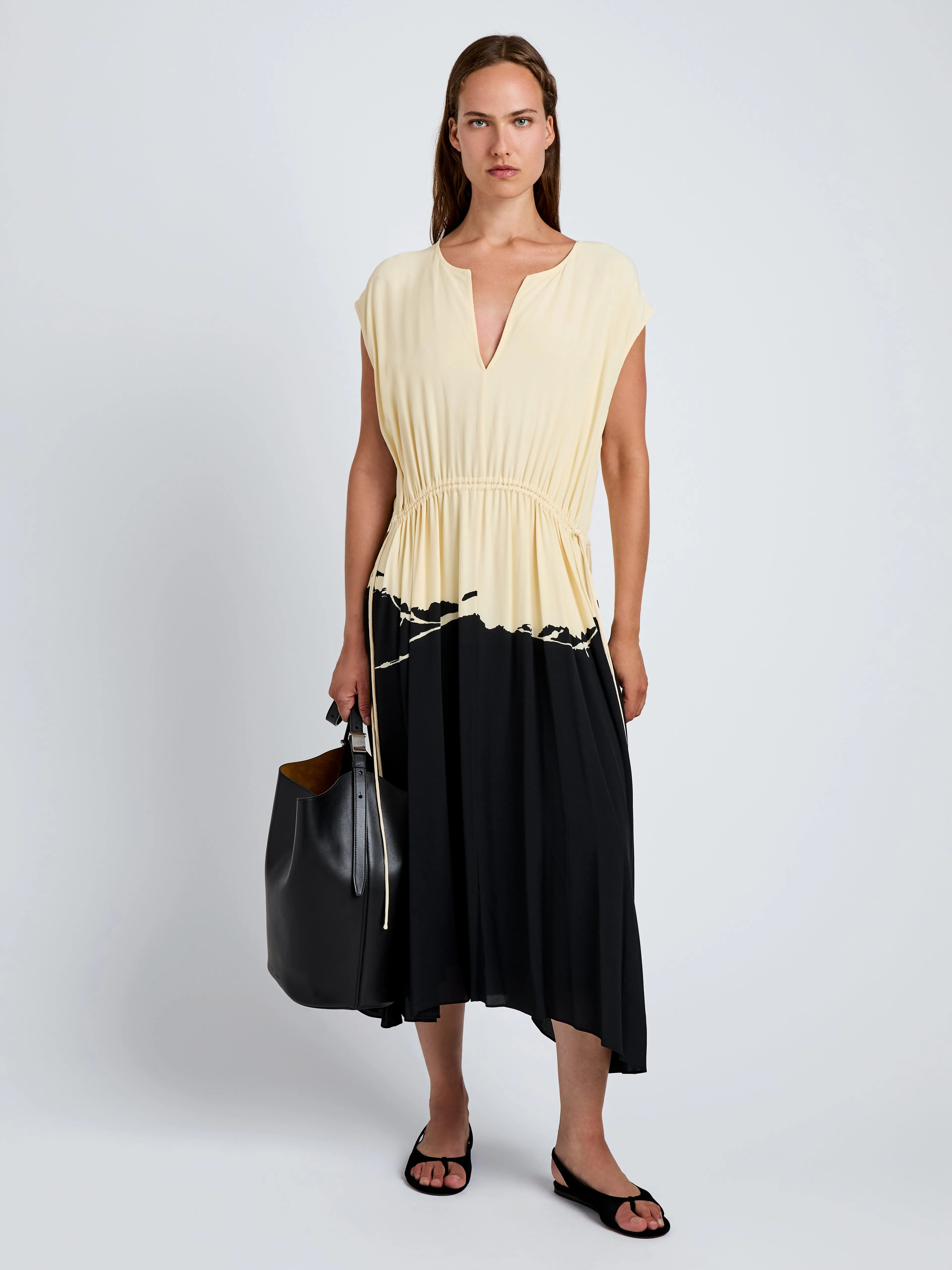 Ezra Dress in Printed Viscose sold by Proenza Schouler product image thumbnail 2