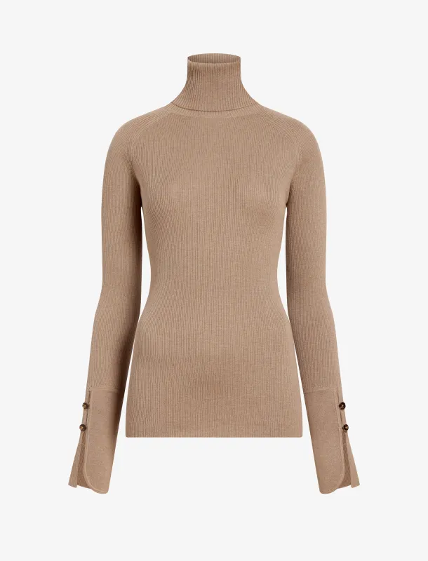 Belle Top in Silk Cashmere made by Proenza Schouler