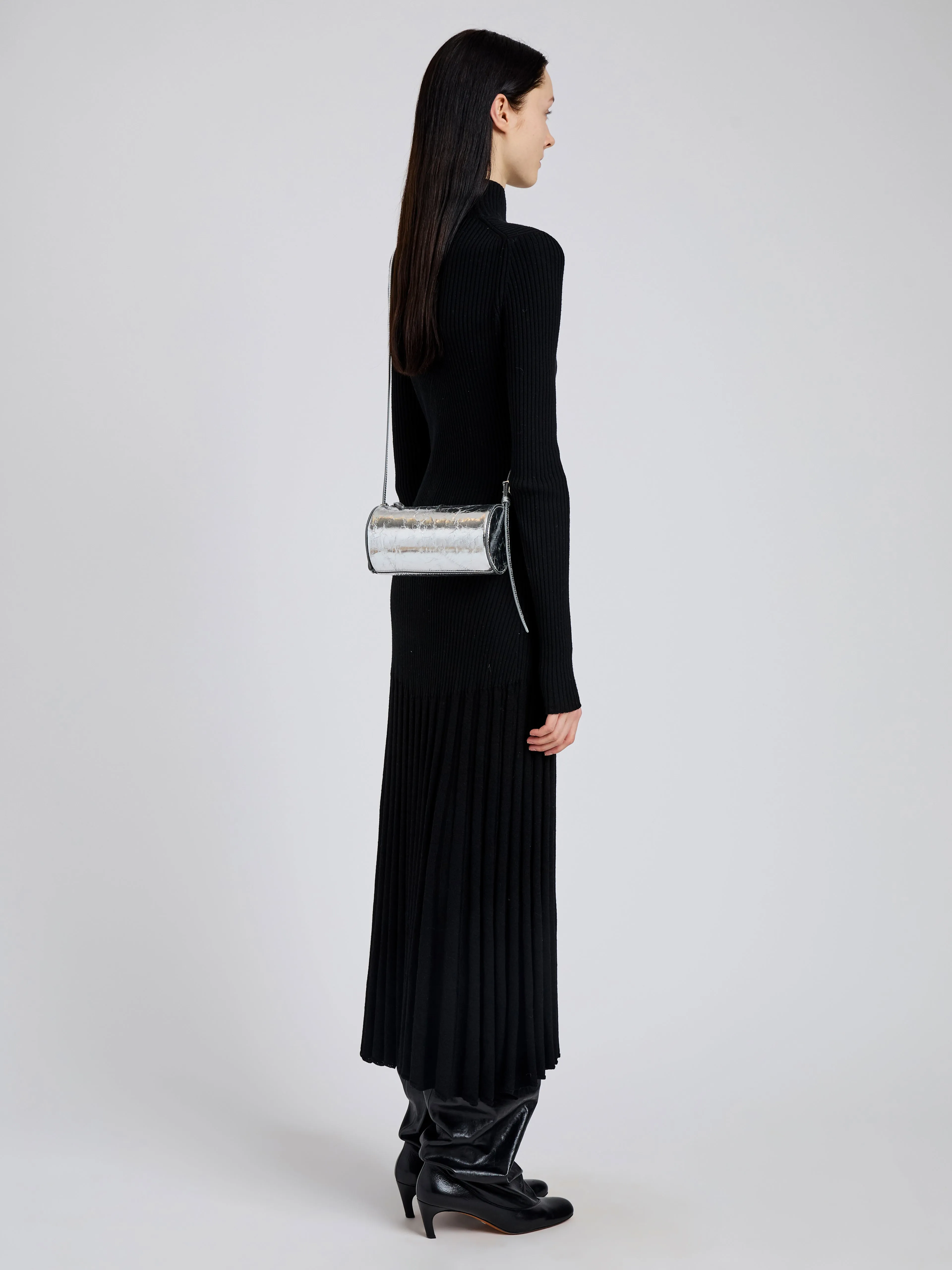 Crossbody Silo Bag in Crinkle Metallic sold by Proenza Schouler product image thumbnail 2